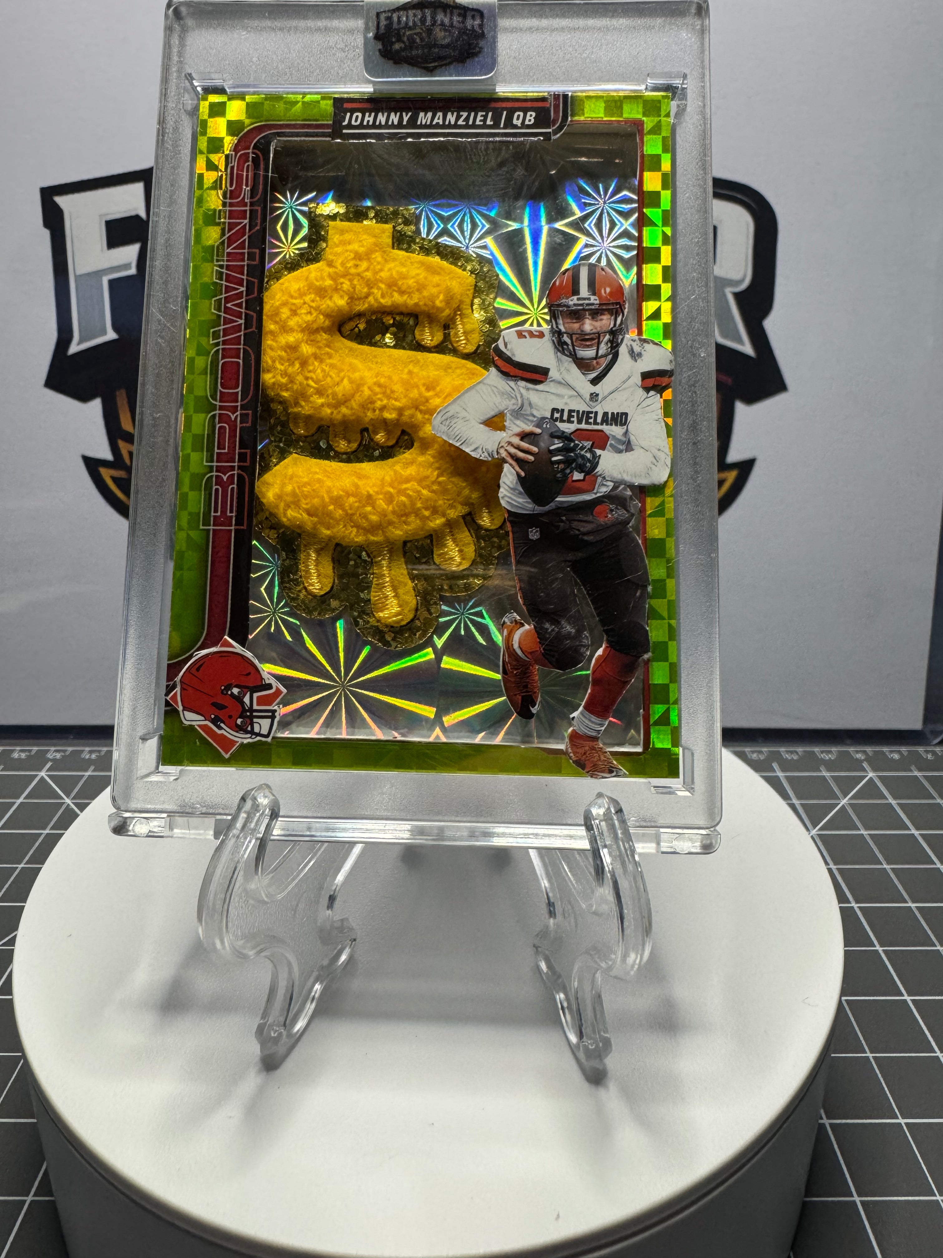 Johnny Manziel | Browns | 1/1 Custom Card | Money Manziel Edition