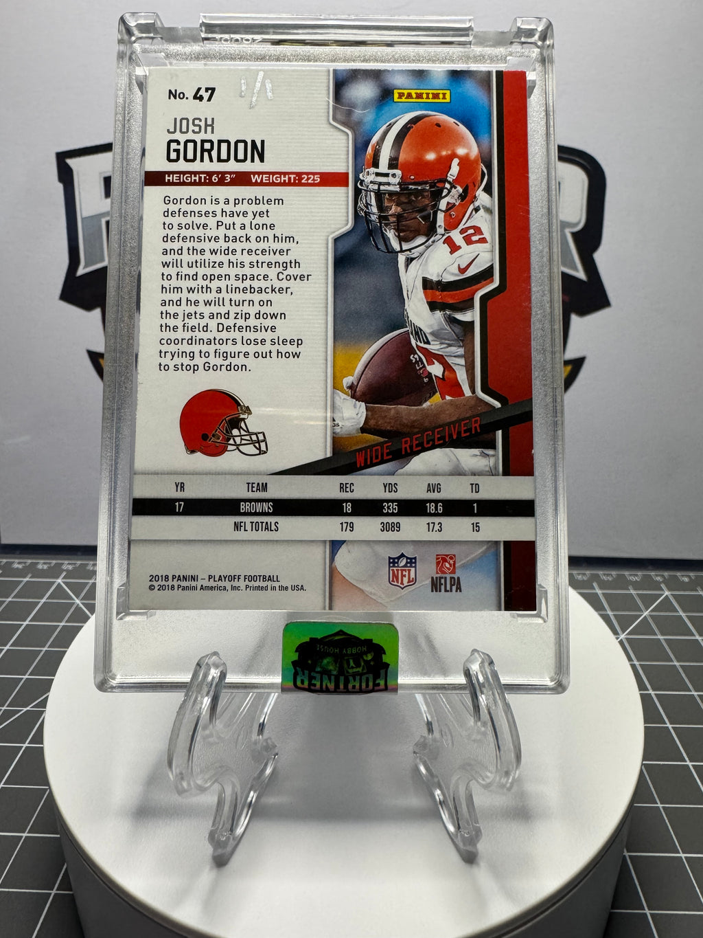Josh Gordon | Browns | 1/1 Custom Card | High Potential Edition