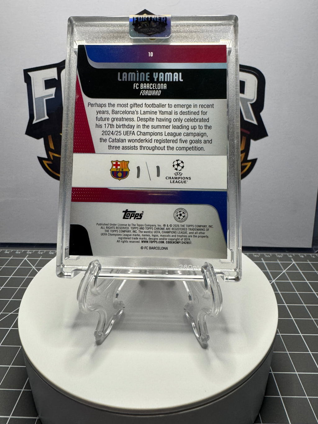 Lamine Yamal | Spain National Team | 1/1 Custom Card | Spanish Flag Edition