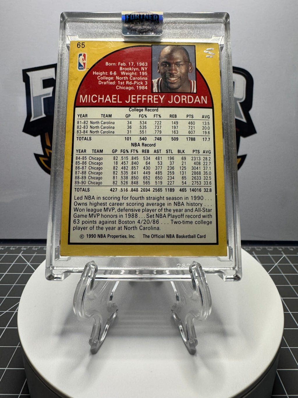 Michael Jordan | Chicago Bulls | 1/1 Custom Card | Horns Edition