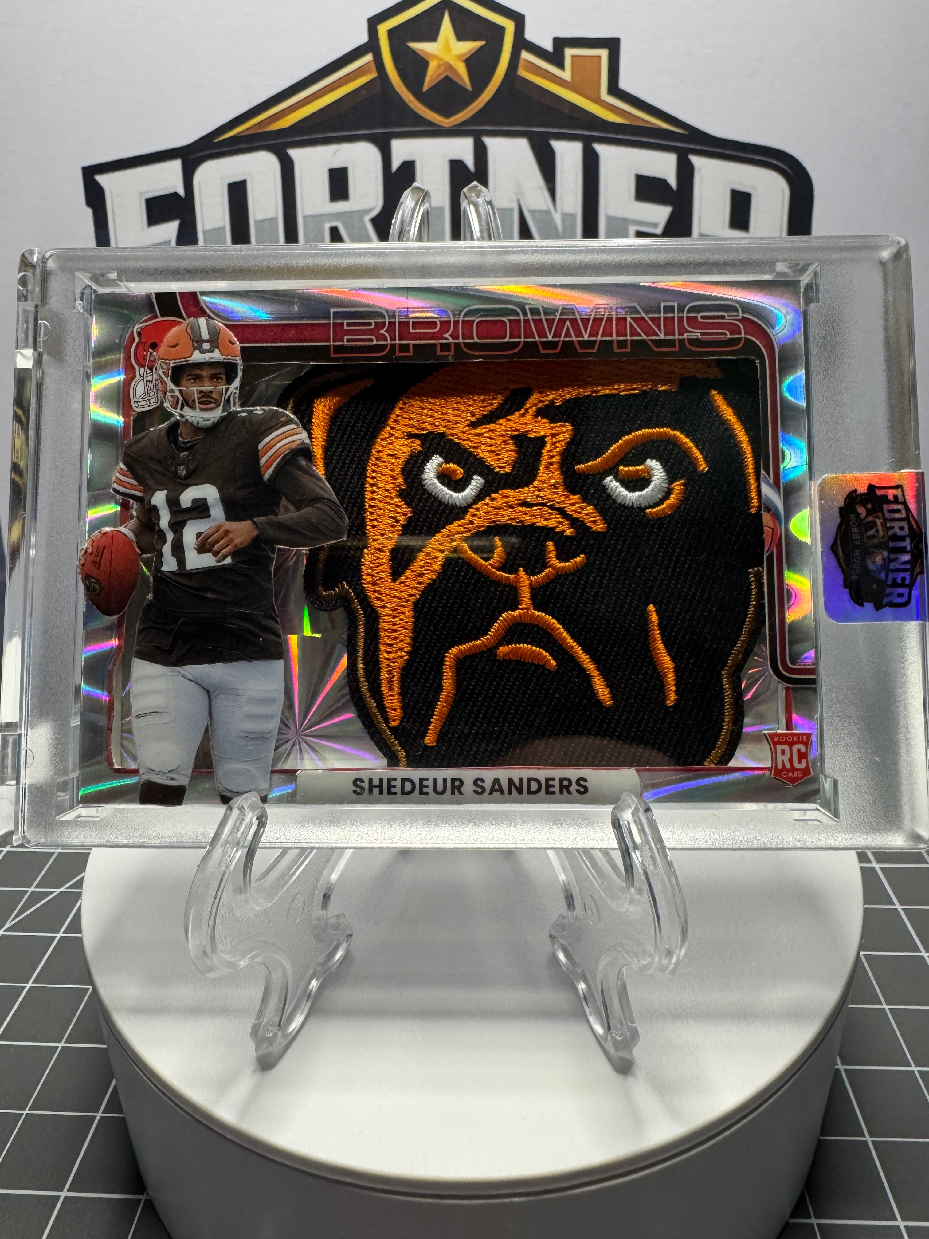 Shedeur Sanders | Browns | 1/1 Custom Card | Brownie Revival Edition
