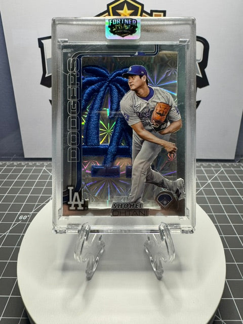 Shohei Ohtani | Dodgers | 1/1 Custom Card | Blue Palms Patch