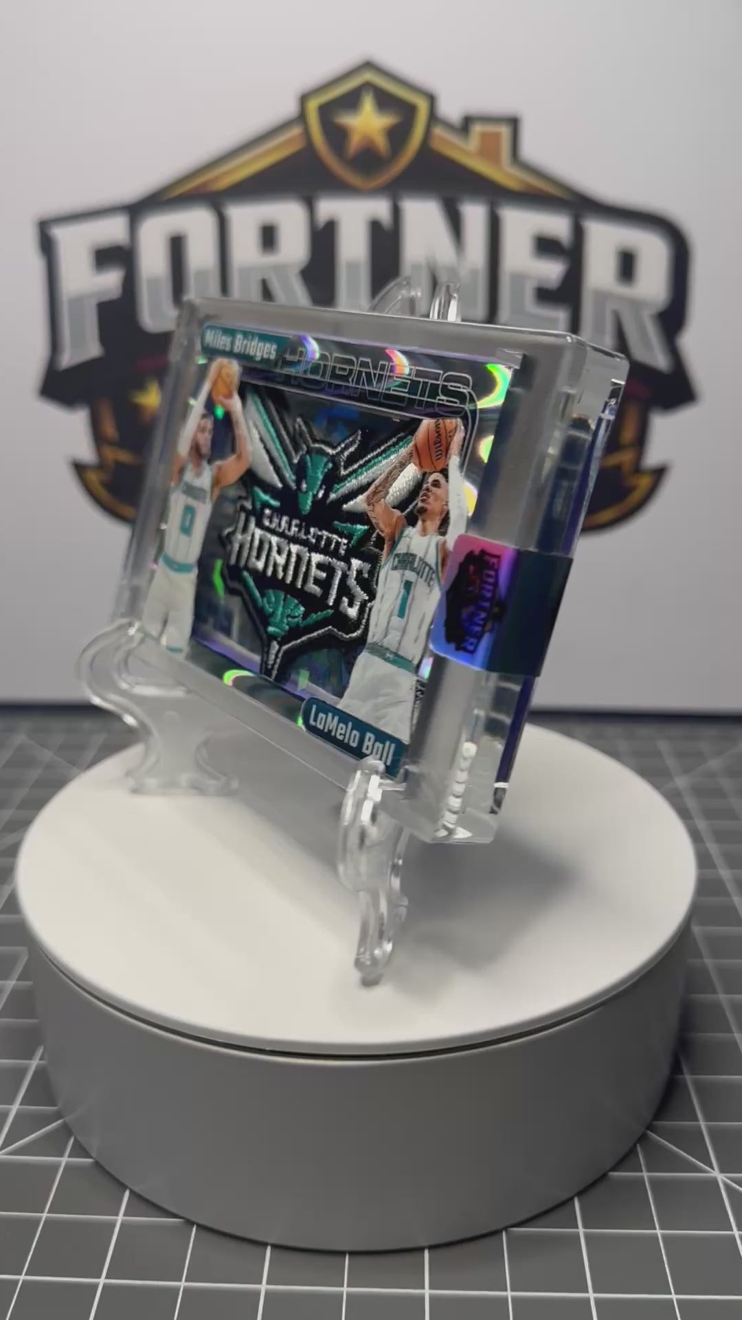 LaMelo Ball & Miles Bridges | Charlotte Hornets | 1/1 Custom Card | Thanks for the Memories Edition