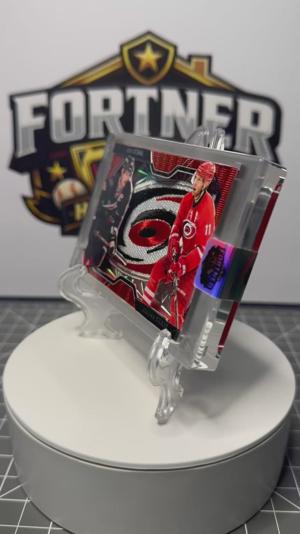 Eric Staal & Jordan Staal | Carolina Hurricanes | 1/1 Custom Card | Staal Brothers Edition