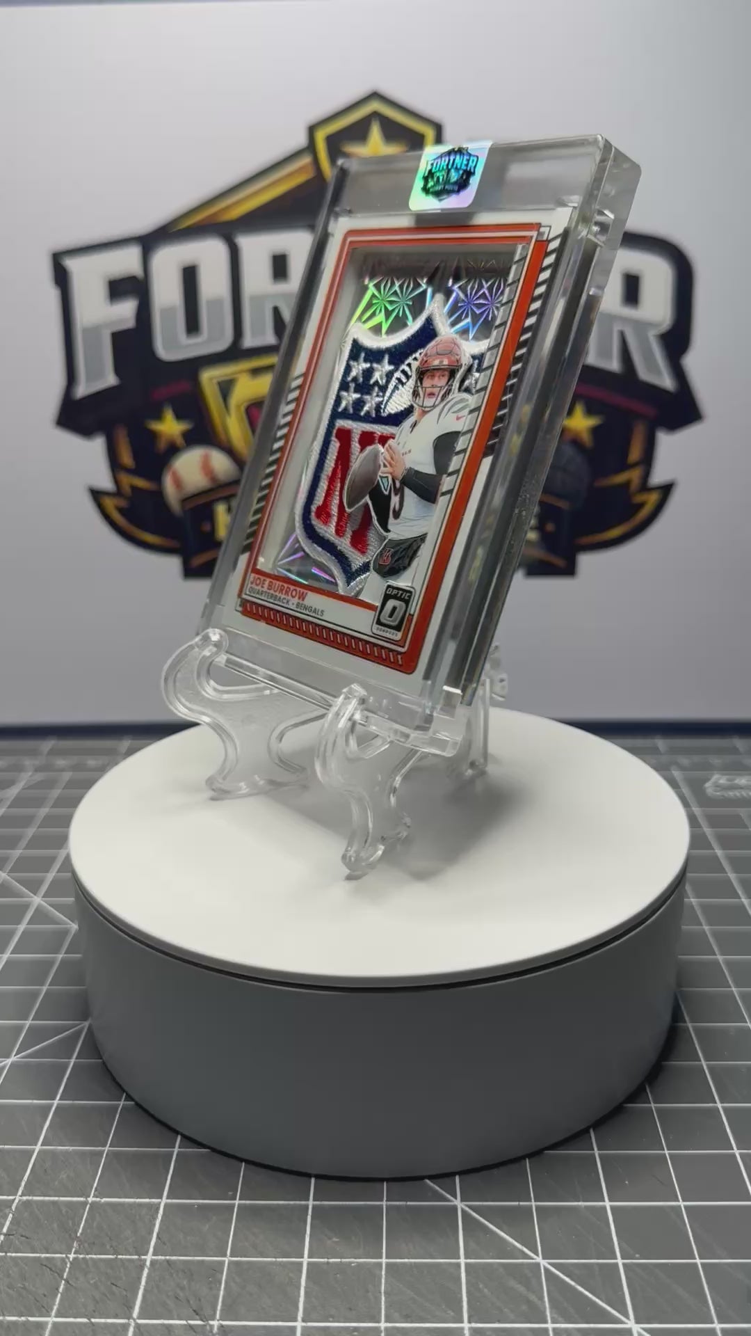 Joe Burrow | Bengals | 1/1 Custom Card | NFL Shield Edition