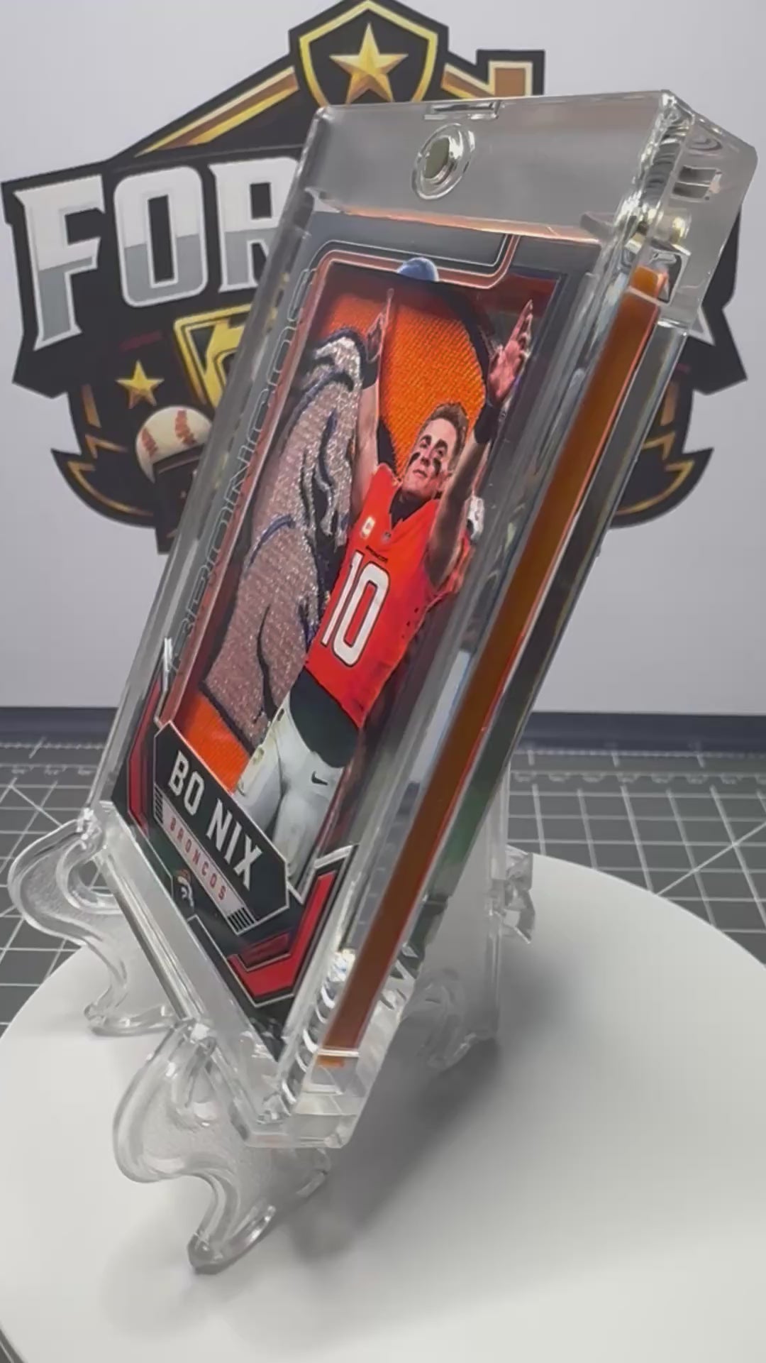 Bo Nix | Broncos | 1/1 Custom Card | Bronco Rider Edition
