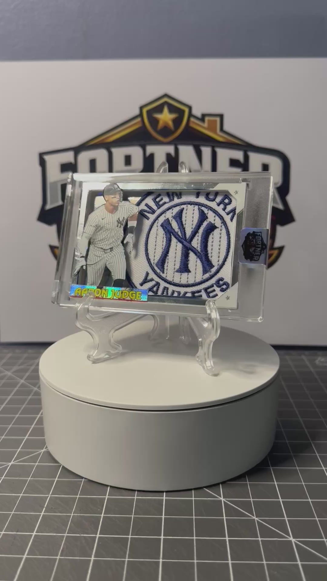 Aaron Judge | Yankees| 1/1 Custom Card | Pinstripe Edition