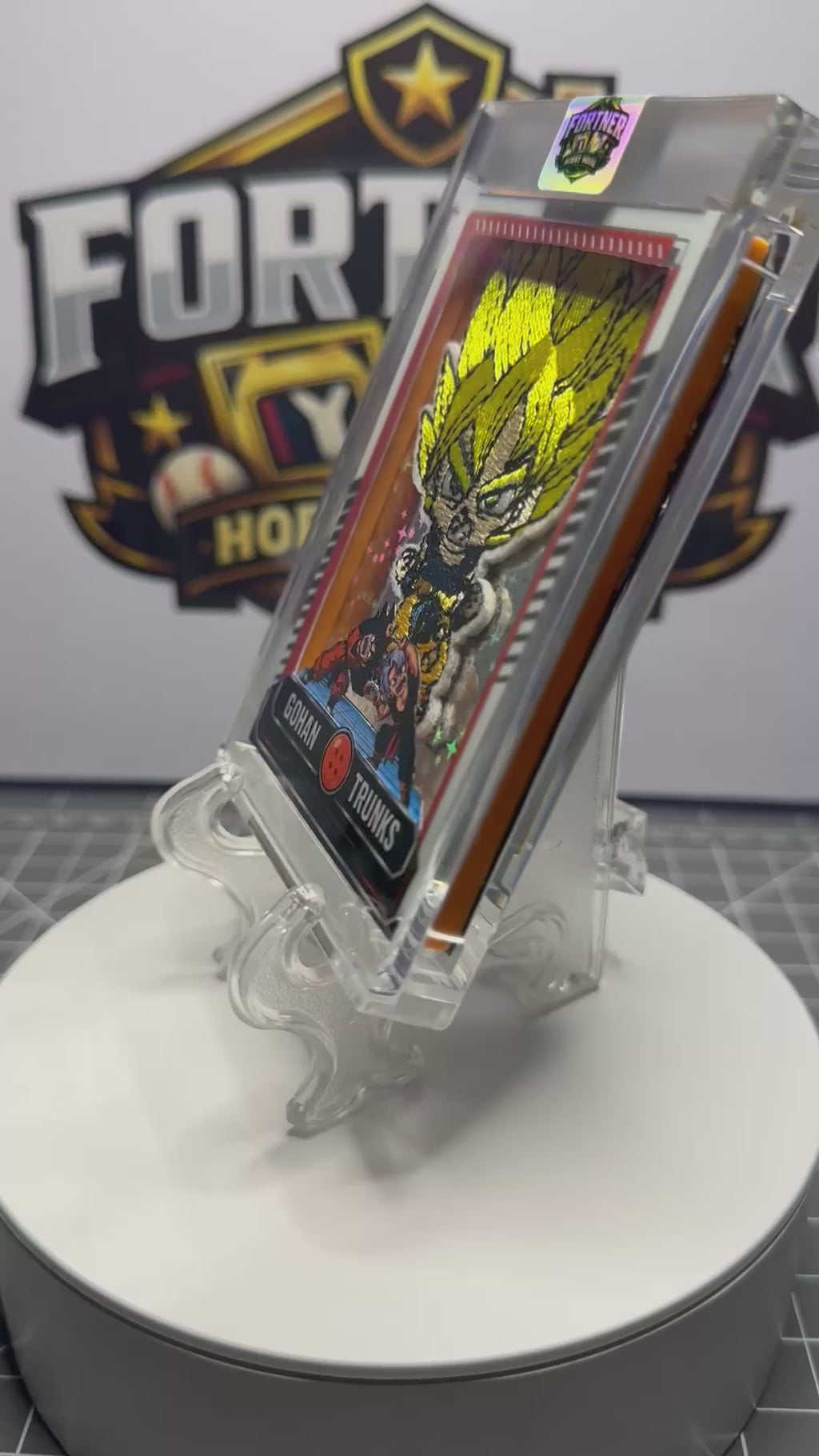 Gohan & Trunks | Dragon Ball Z | 1/1 Custom Card | Fusion Dance Edition