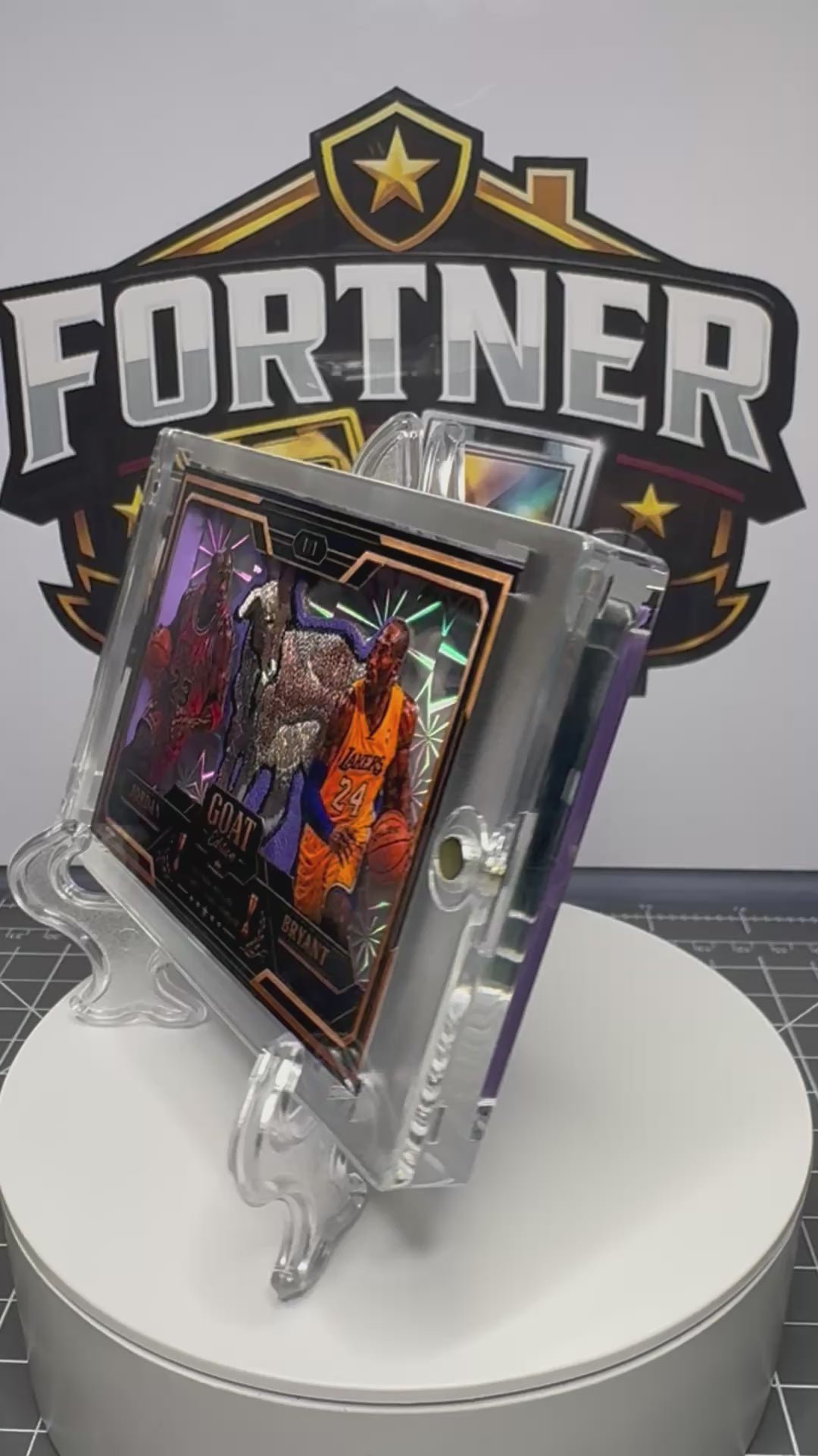 Michael Jordan / Kobe Bryant | Bulls / Lakers | 1/1 Custom Card | GOAT Edition