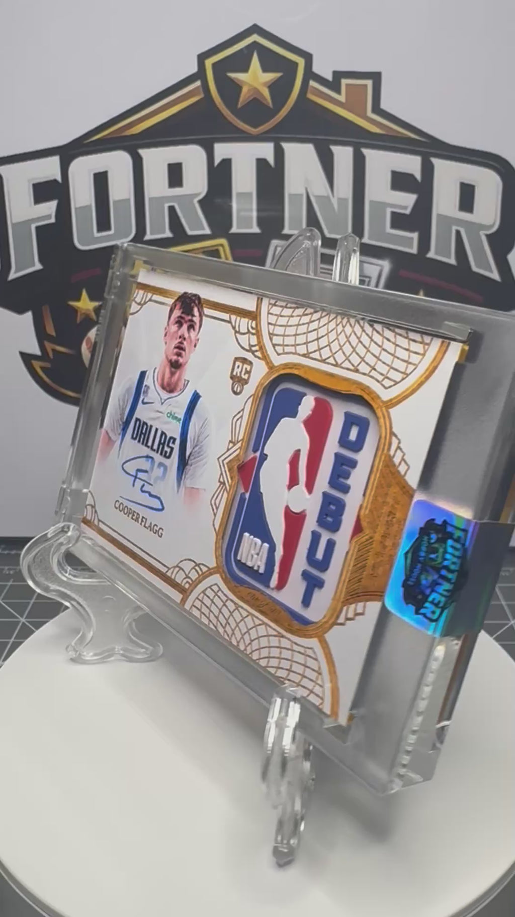 Cooper Flagg | Dallas Mavericks | Custom Card | NBA Debut Edition