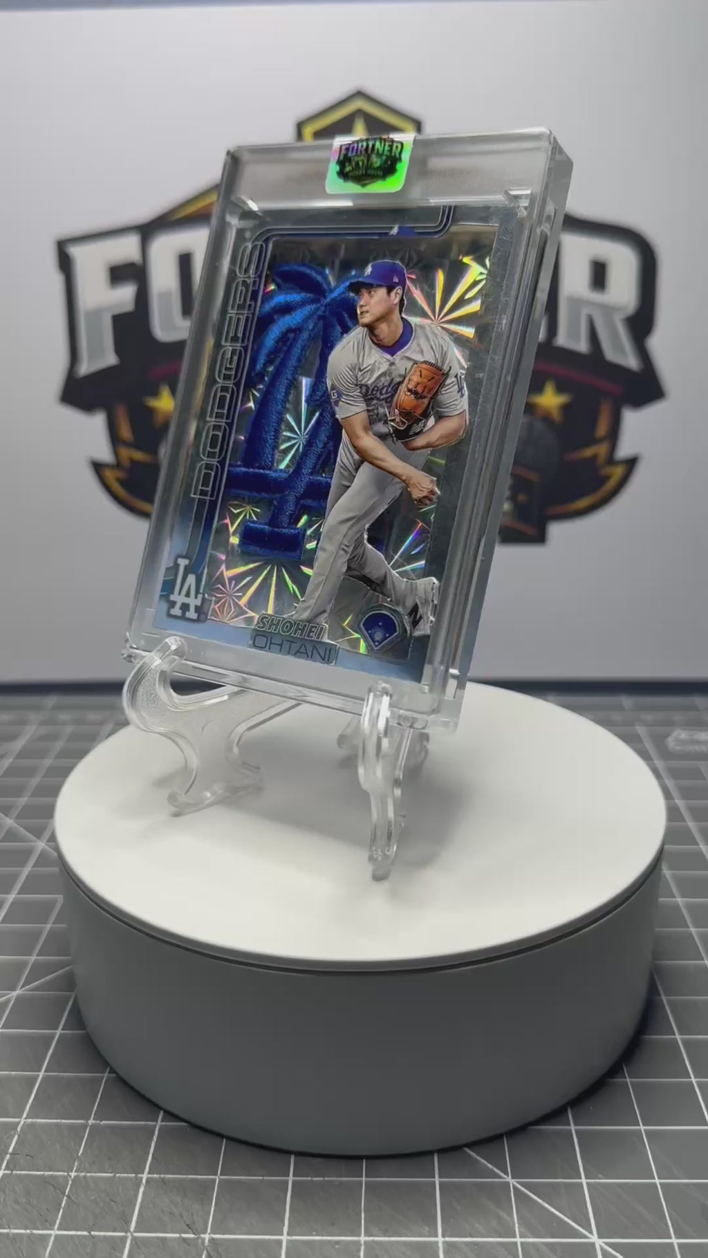 Shohei Ohtani | Dodgers | 1/1 Custom Card | Blue Palms Patch