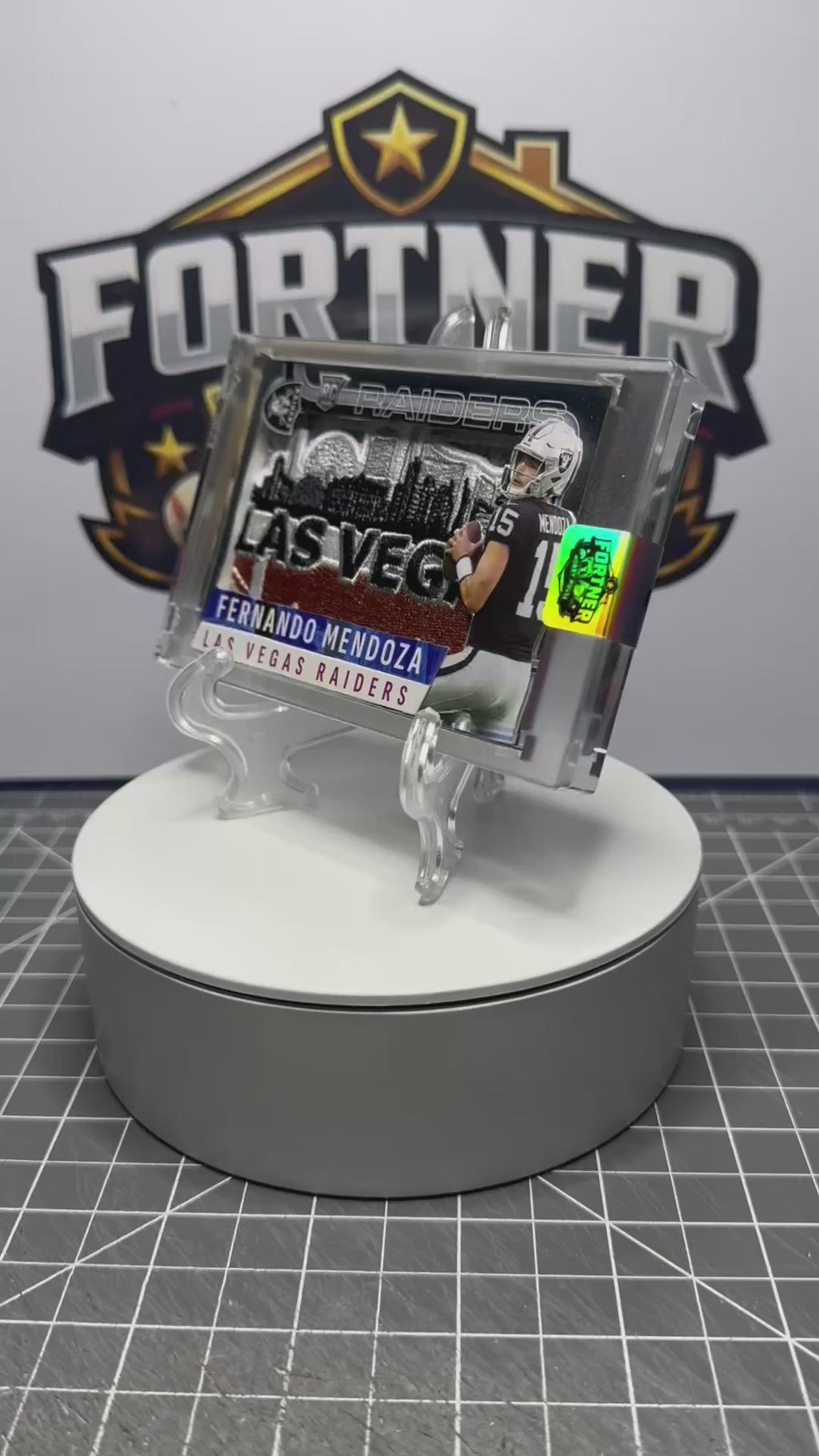 Fernando Mendoza | Raiders | 1/1 Custom Card | Welcome to Vegas Edition