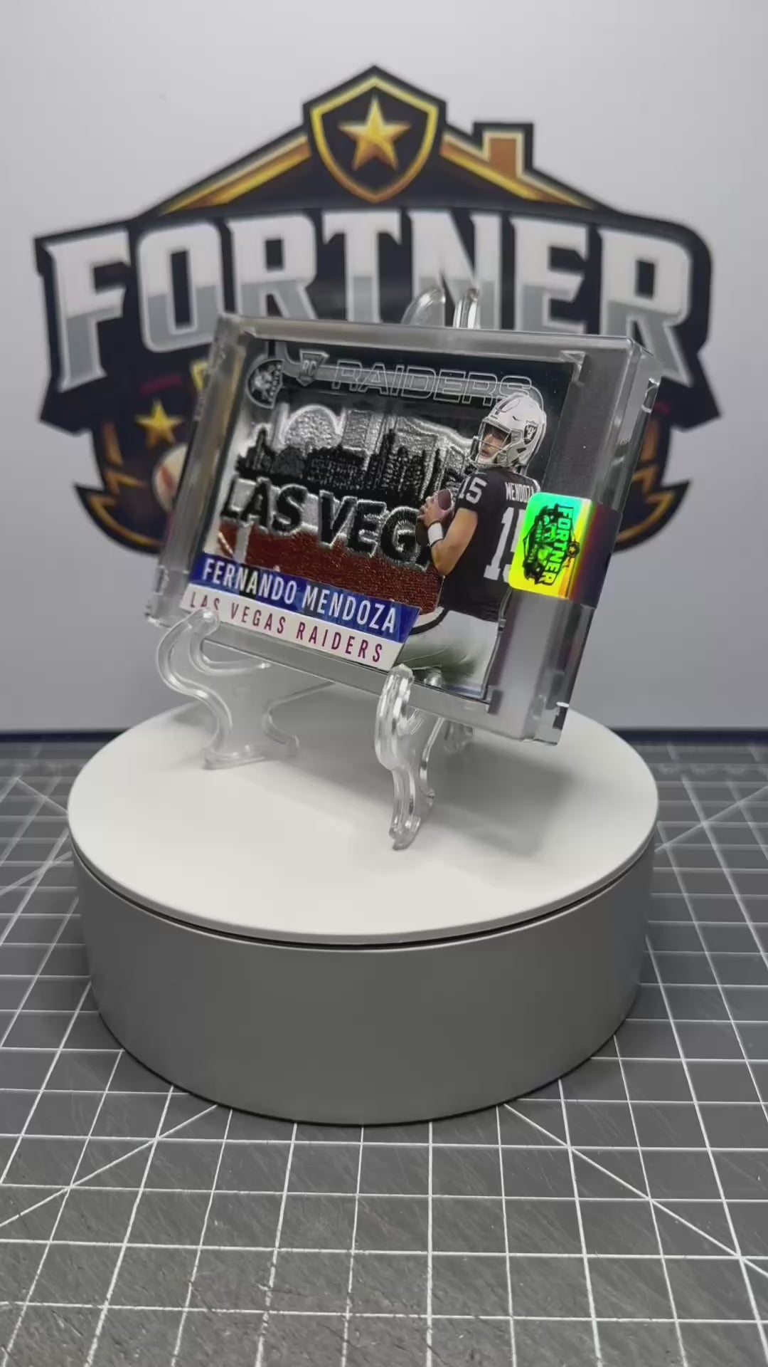 Fernando Mendoza | Raiders | 1/1 Custom Card | Welcome to Vegas Edition