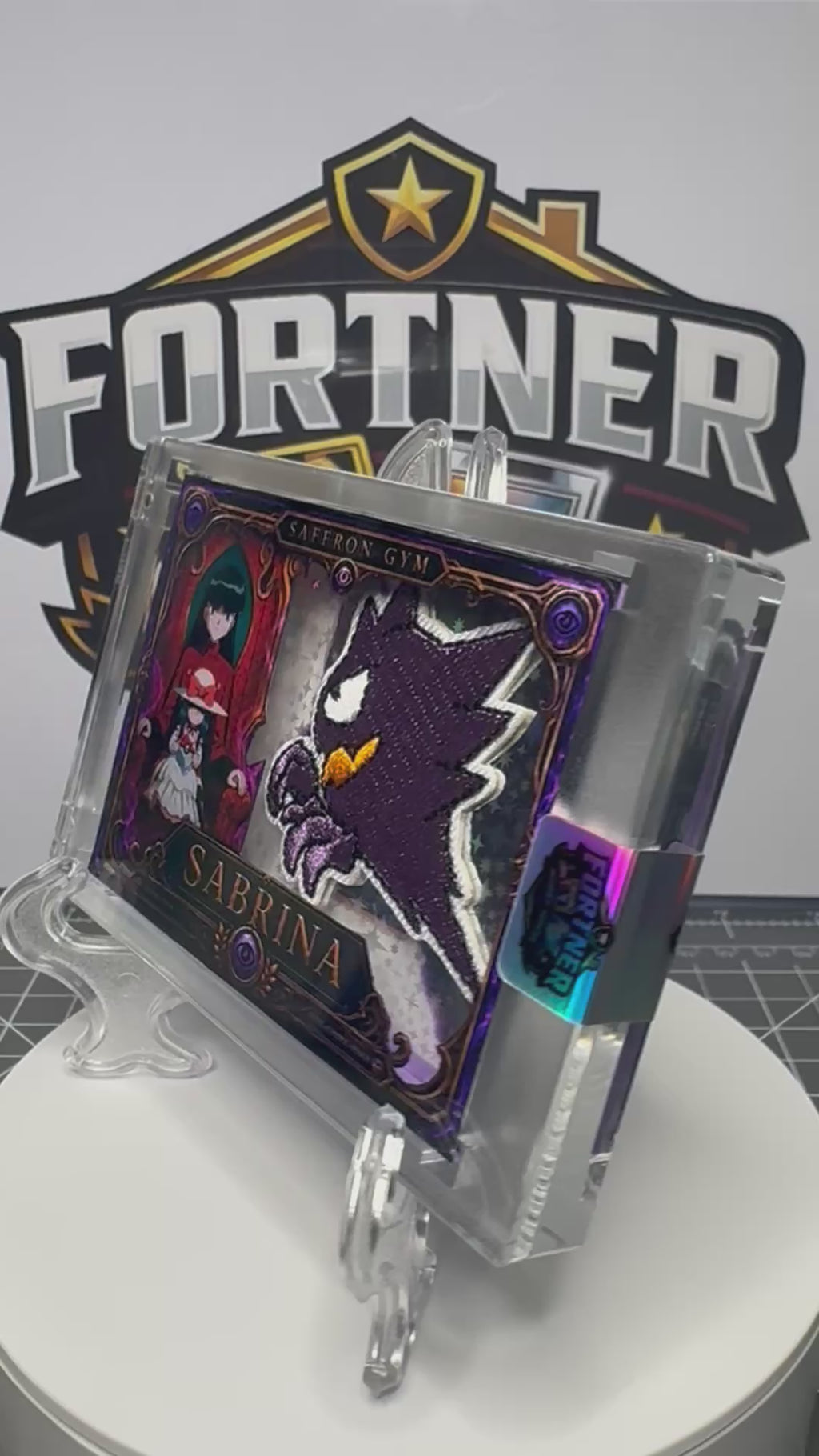 Sabrina | Saffron Gym | 1/1 Custom Card | Haunter Edition