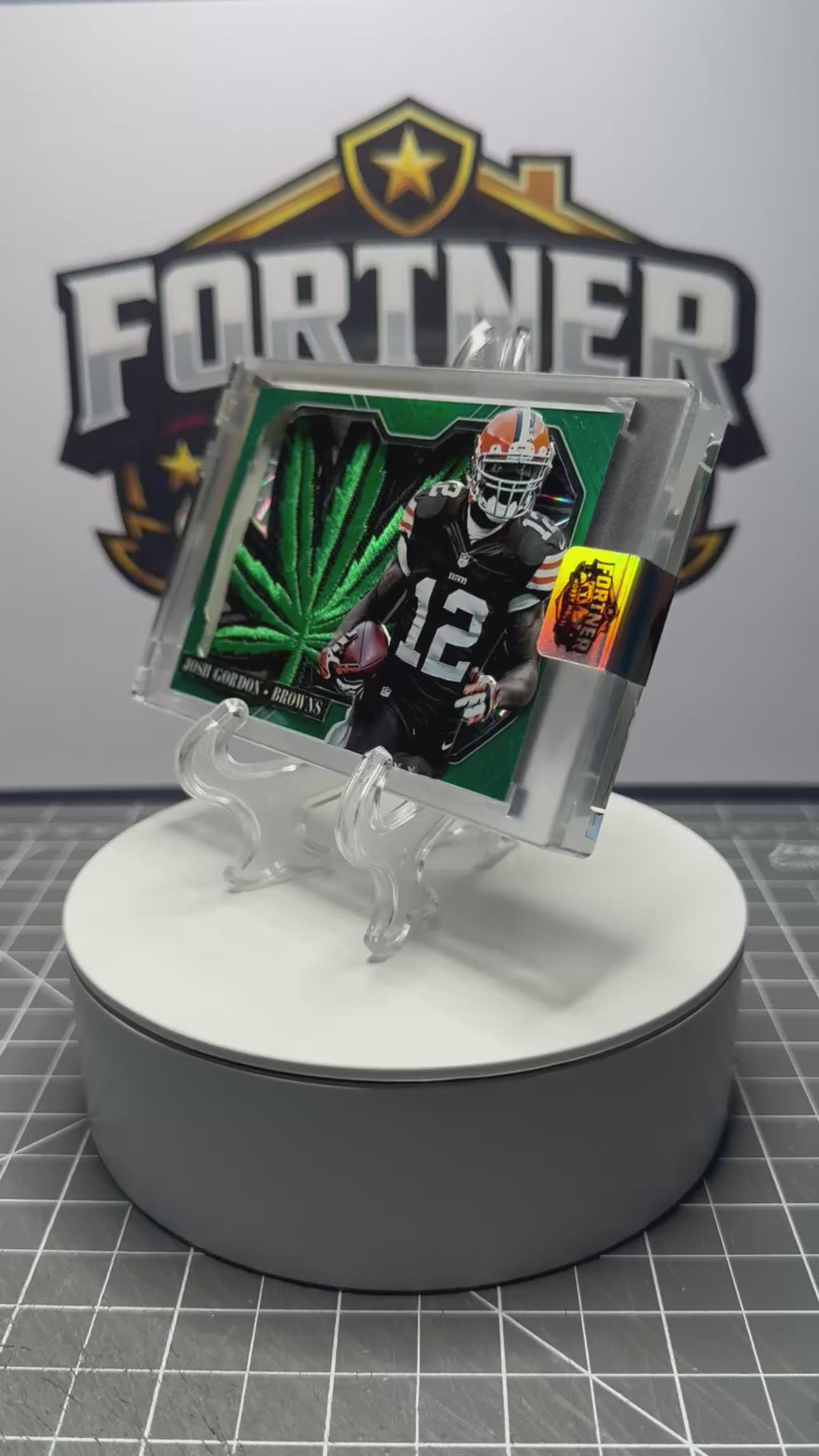 Josh Gordon | Browns | 1/1 Custom Card | Smoke Show Edition