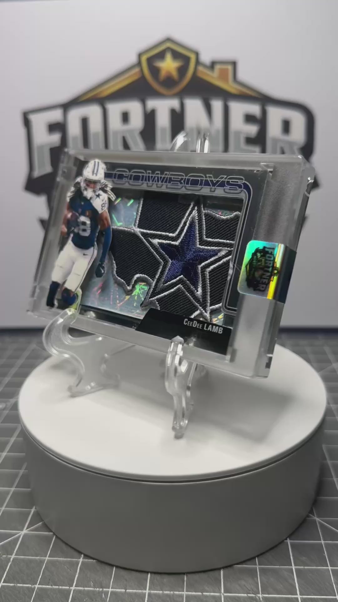 CeeDee Lamb | Cowboys | 1/1 Custom Card | Lone Star Edition
