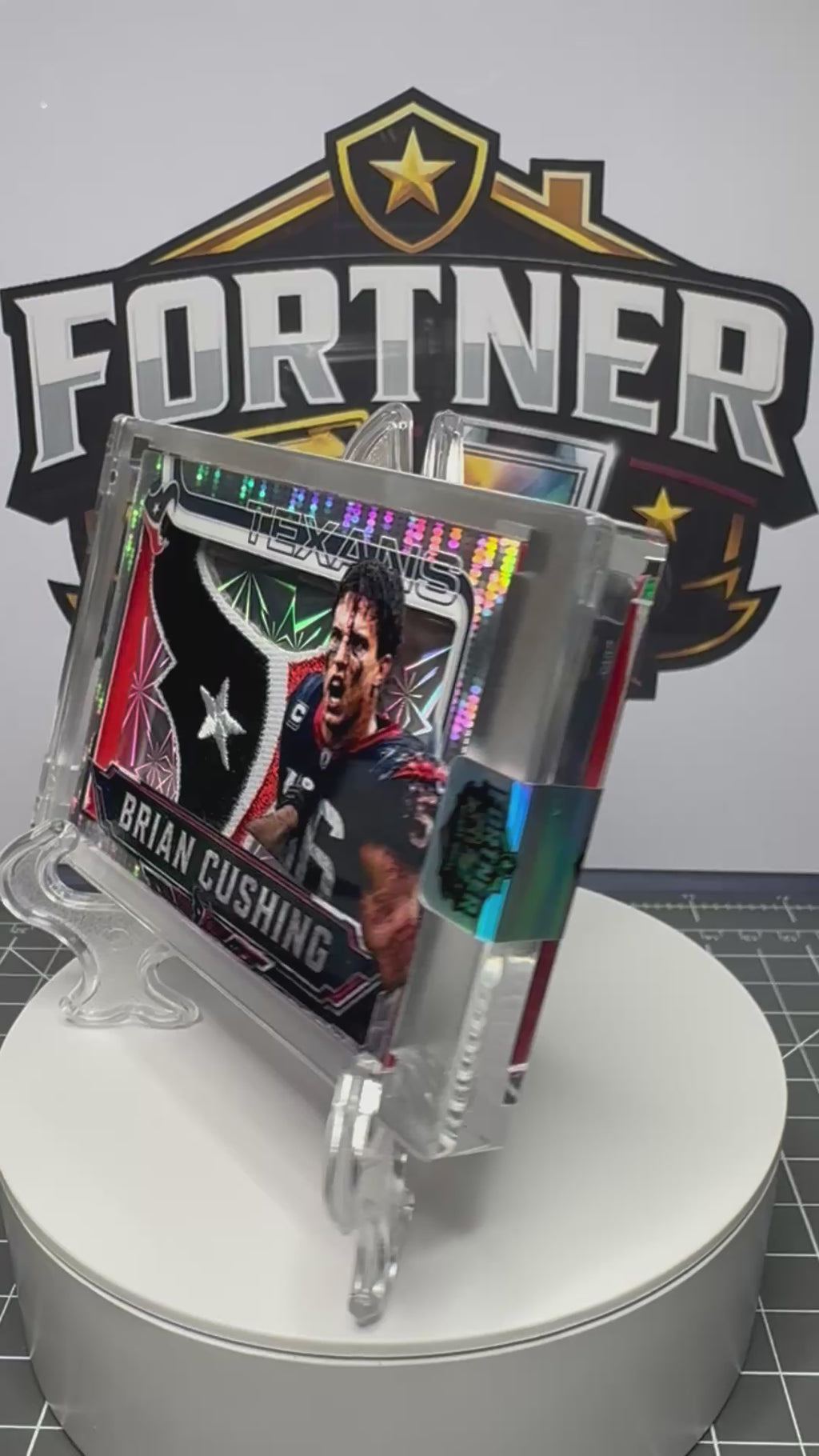 Brian Cushing | Houston Texans | 1/1 Custom Card | Texans Tough Edition