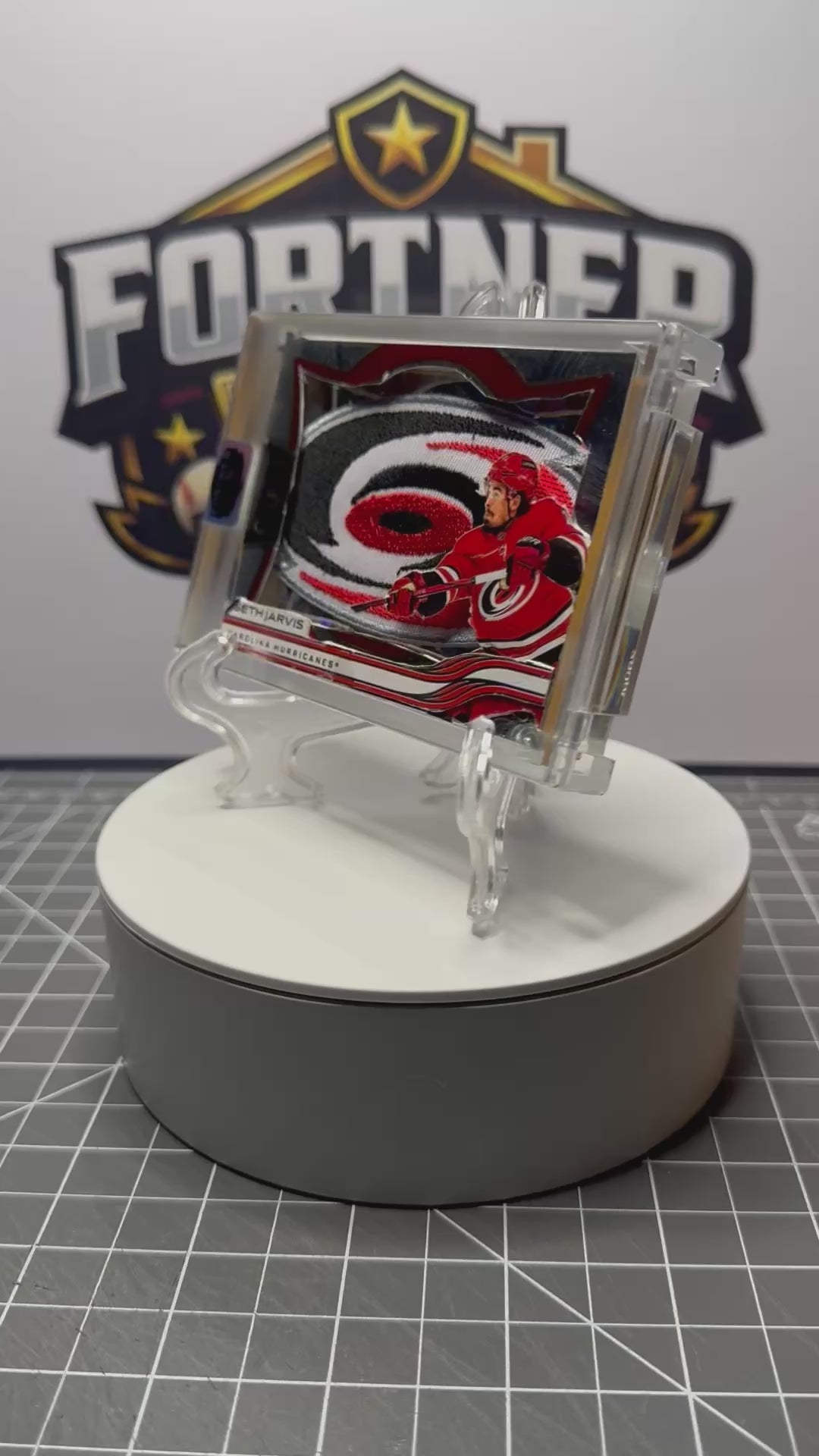 Seth Jarvis | Hurricanes| 1/1 Custom Card | Slapshot Edition