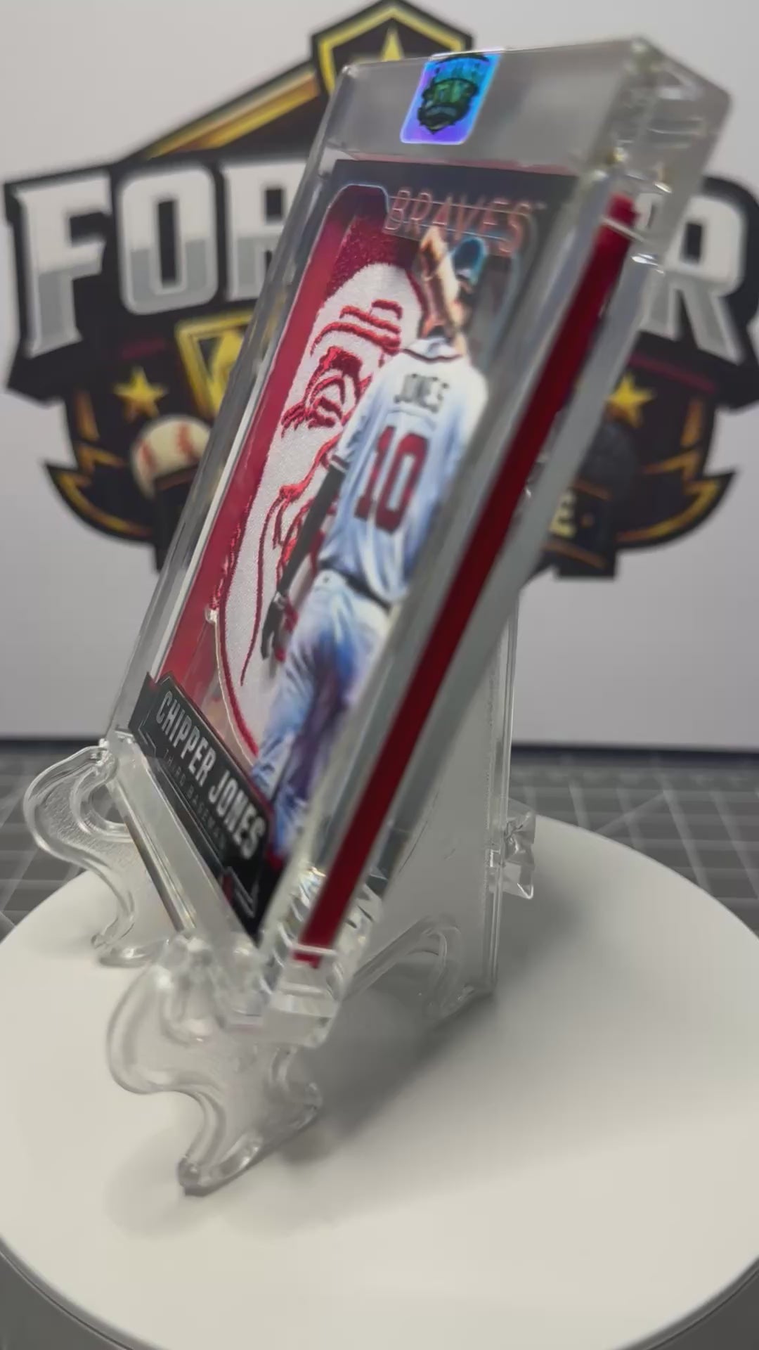 Chipper Jones | Atlanta Braves | 1/1 Custom Card | Franchise Icon Edition