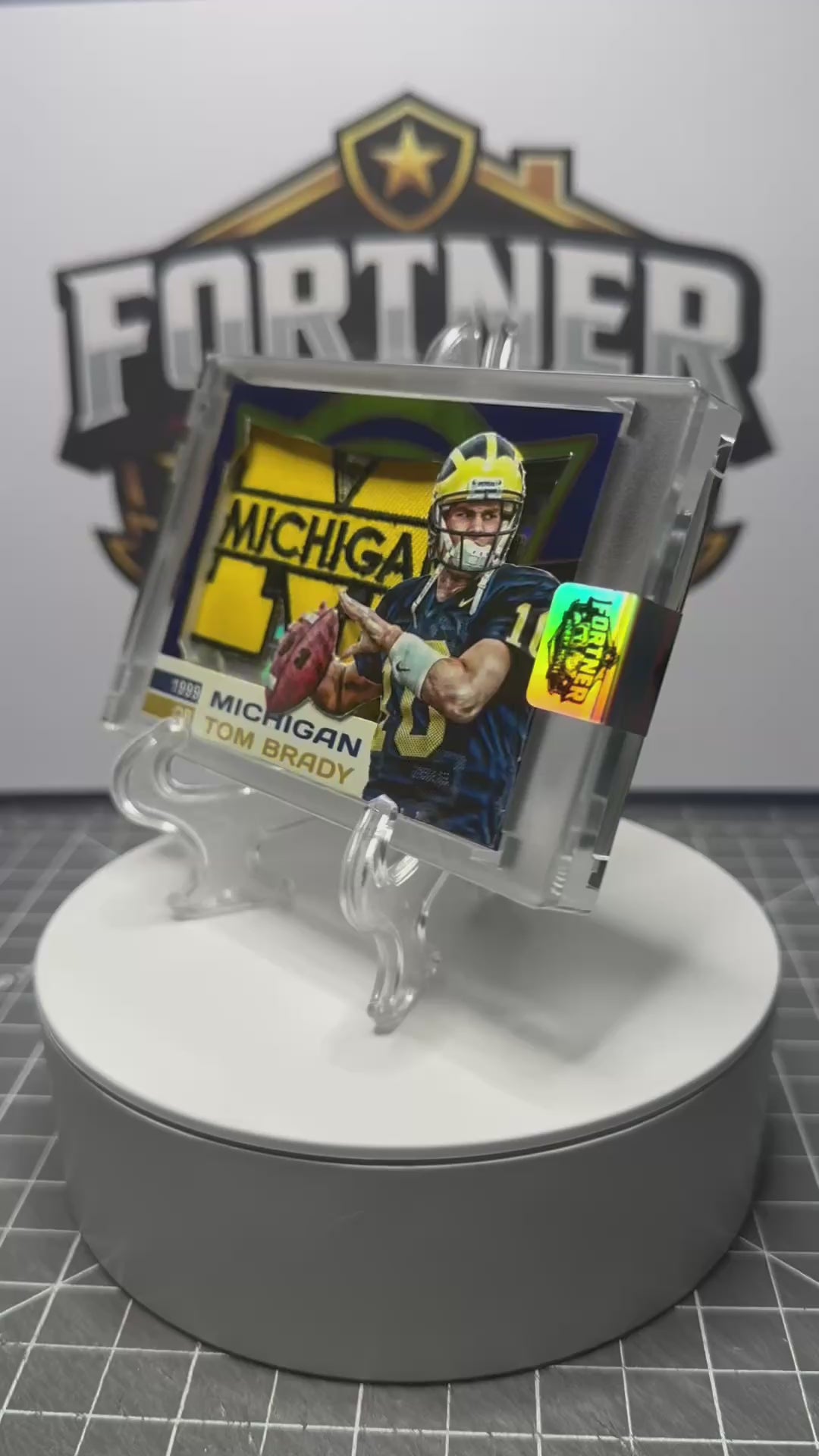 Tom Brady | Michigan Wolverines | 1/1 Custom Card | Wolverine Legacy Edition