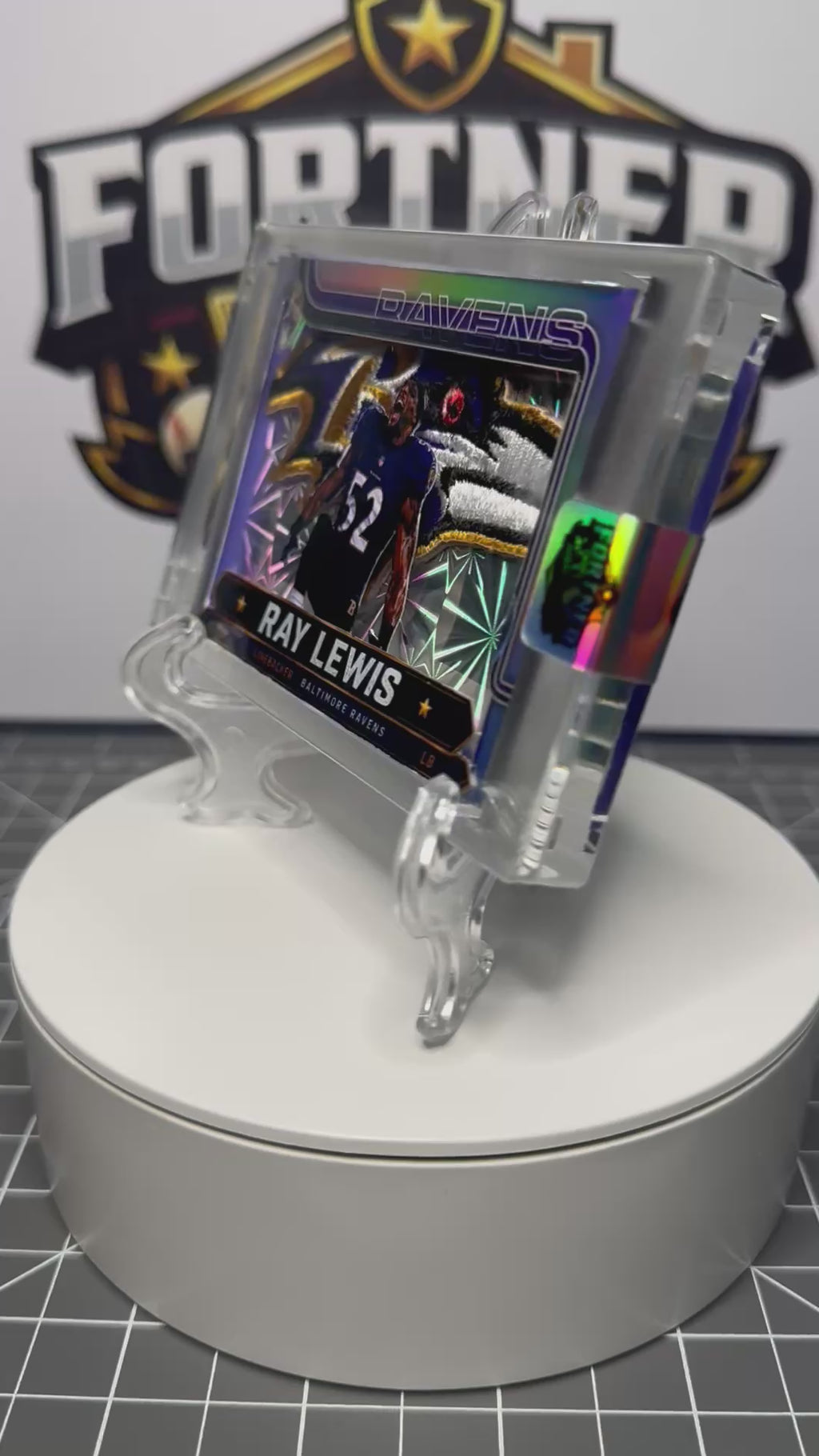 Ray Lewis | Baltimore Ravens | 1/1 Custom Card | Ravens Roar Edition