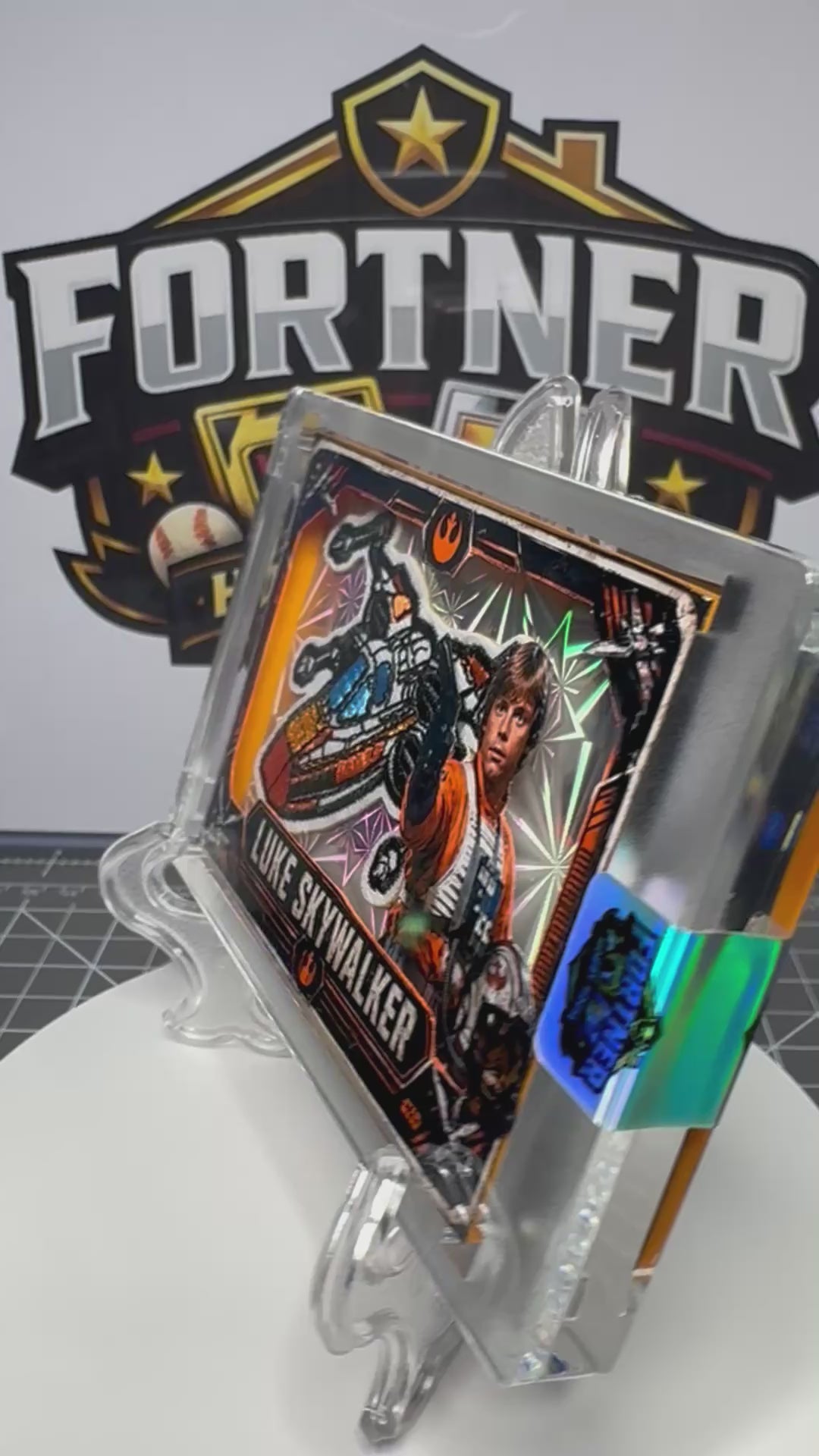 Luke Skywalker | Star Wars | 1/1 Custom Card | Rebel Pilot Edition