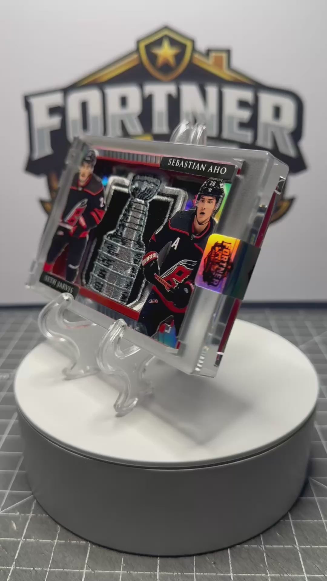 Jarvis and Aho | Hurricanes | 1/1 Custom Card | Cup Edition