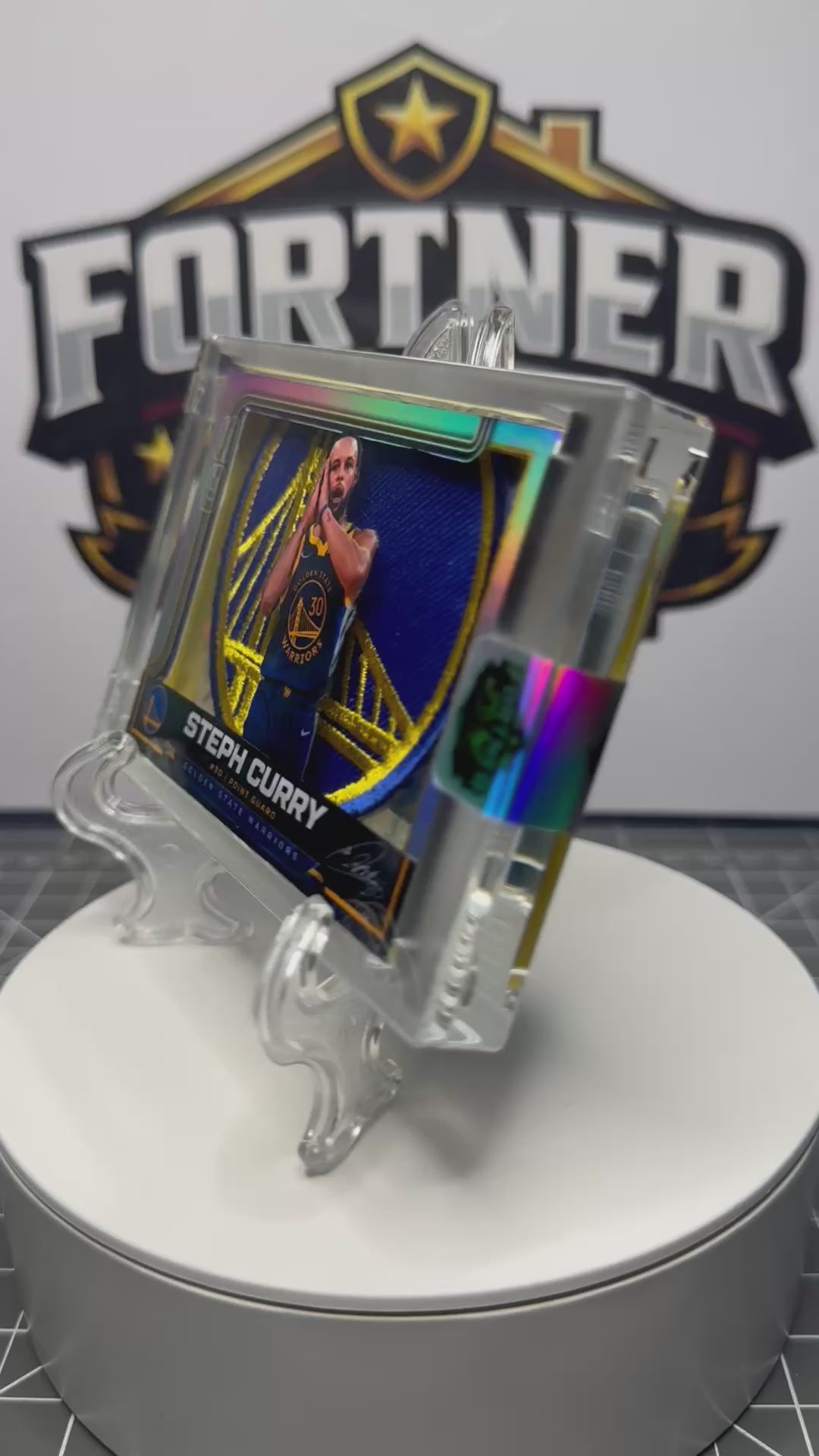 Stephen Curry | Golden State Warriors | 1/1 Custom Card | Night Night Edition