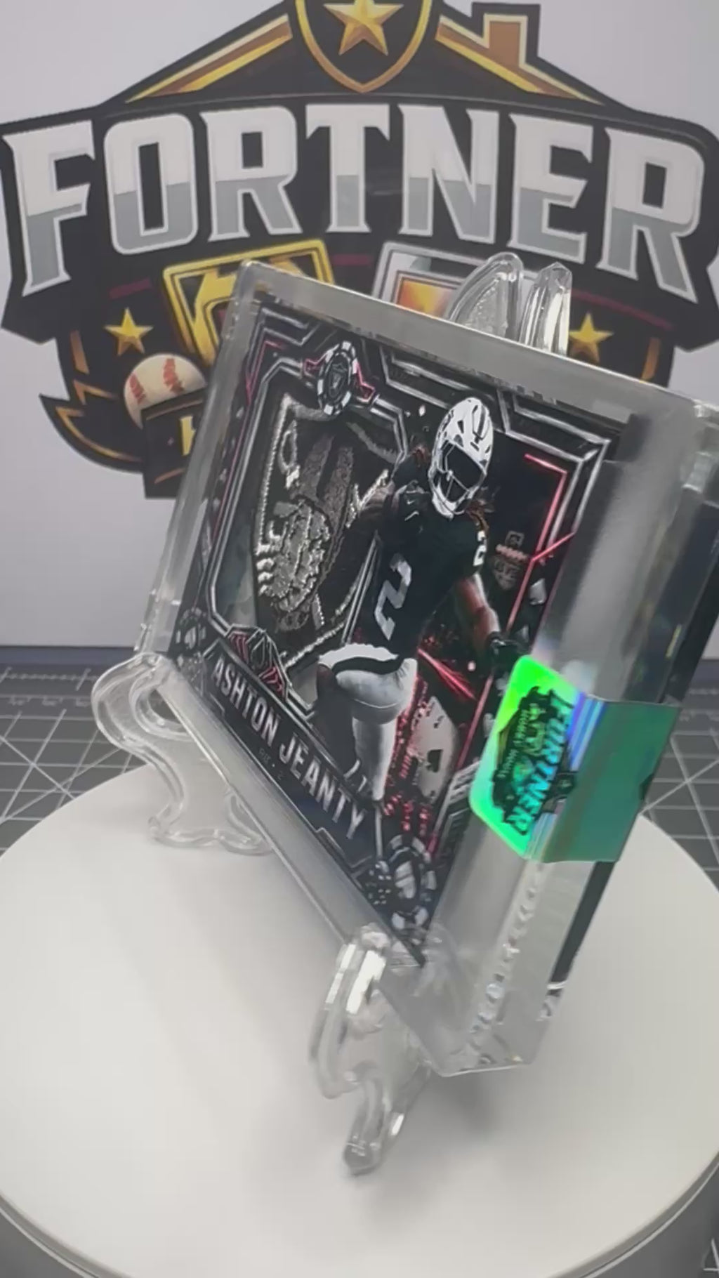 Ashton Jeanty | Las Vegas Raiders | 1/1 Custom Card | Welcome to Vegas Edition