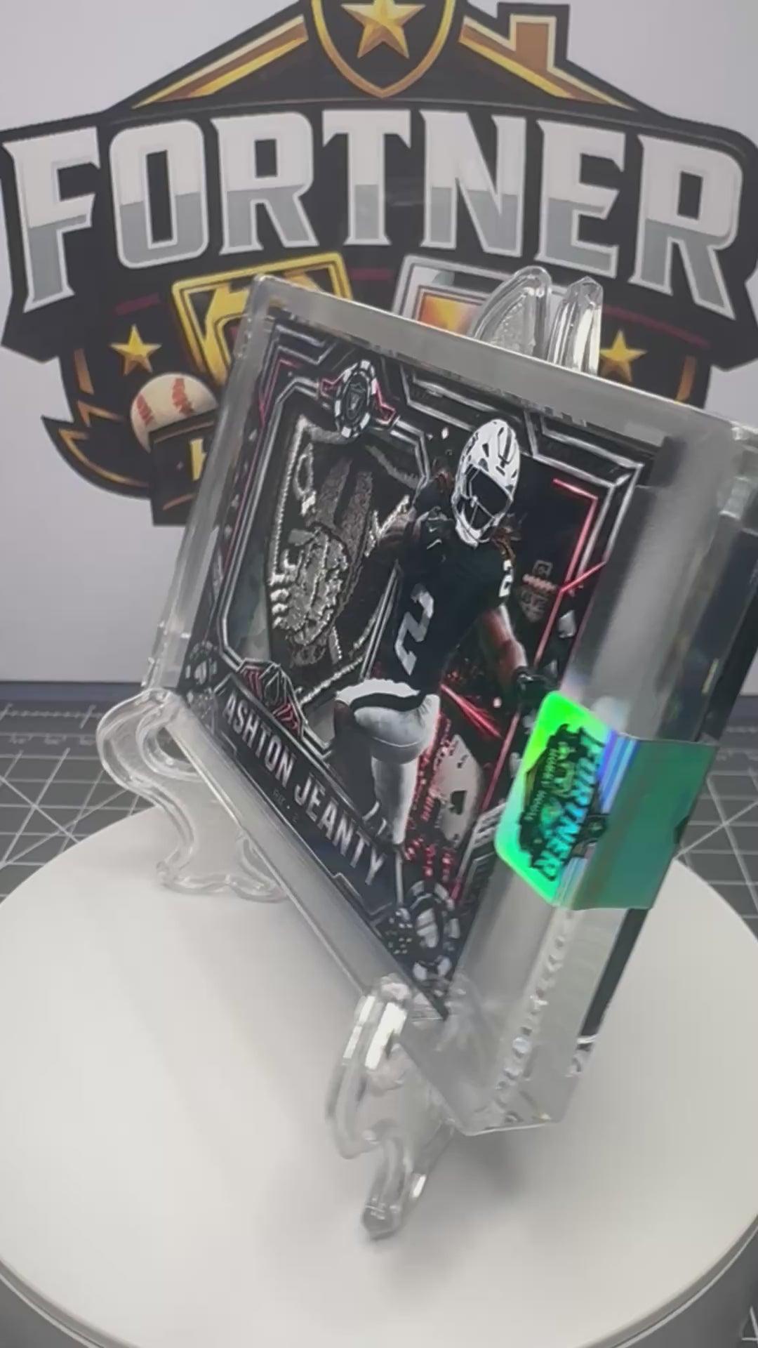 Ashton Jeanty | Las Vegas Raiders | 1/1 Custom Card | Welcome to Vegas Edition