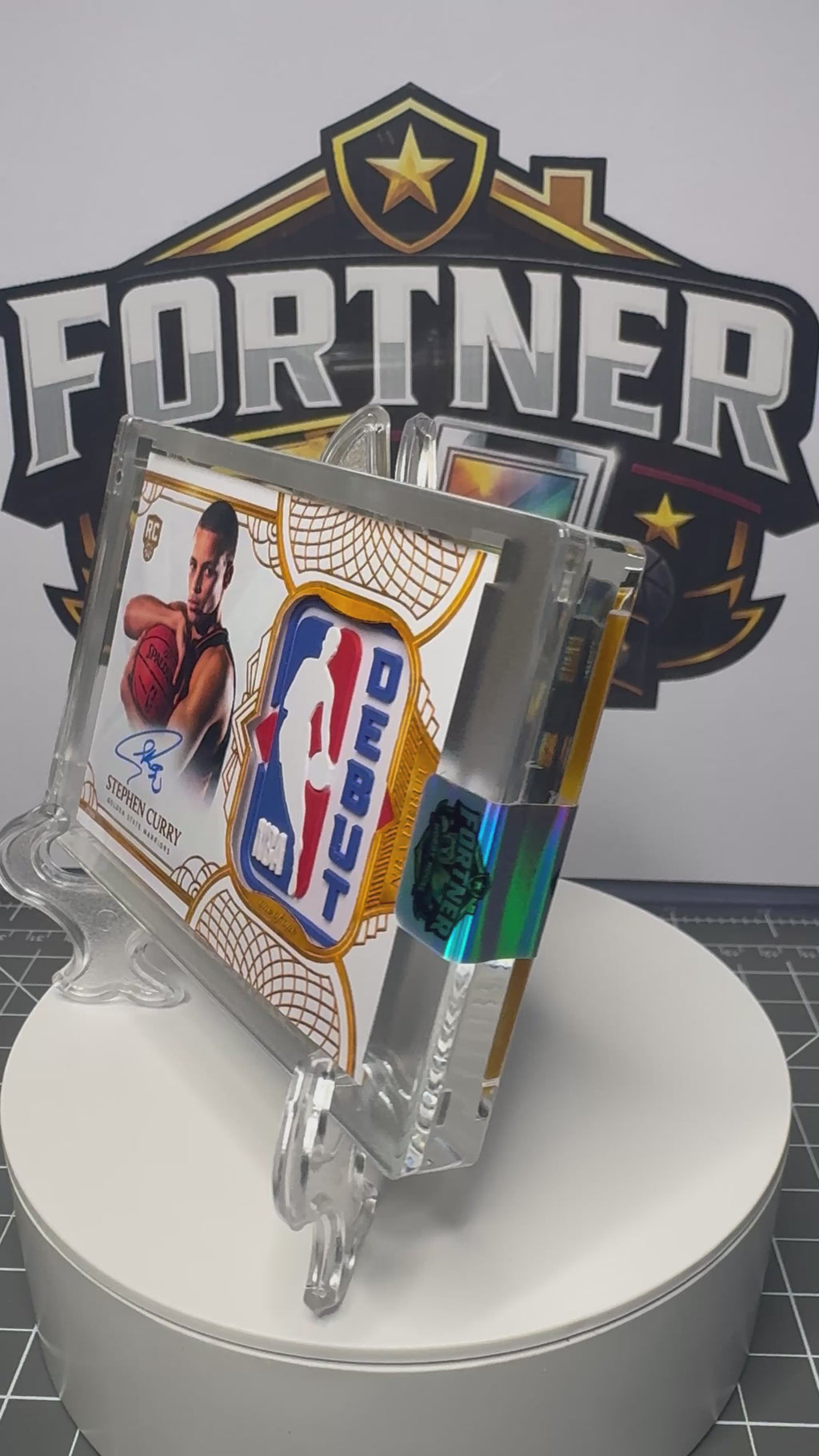 Stephen Curry | Golden State Warriors | Custom Card | NBA Debut Edition
