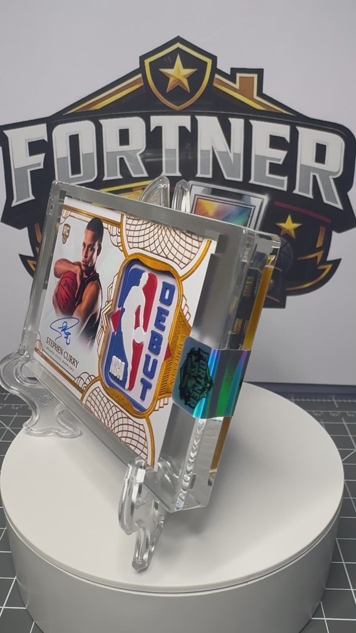Stephen Curry | Golden State Warriors | Custom Card | NBA Debut Edition