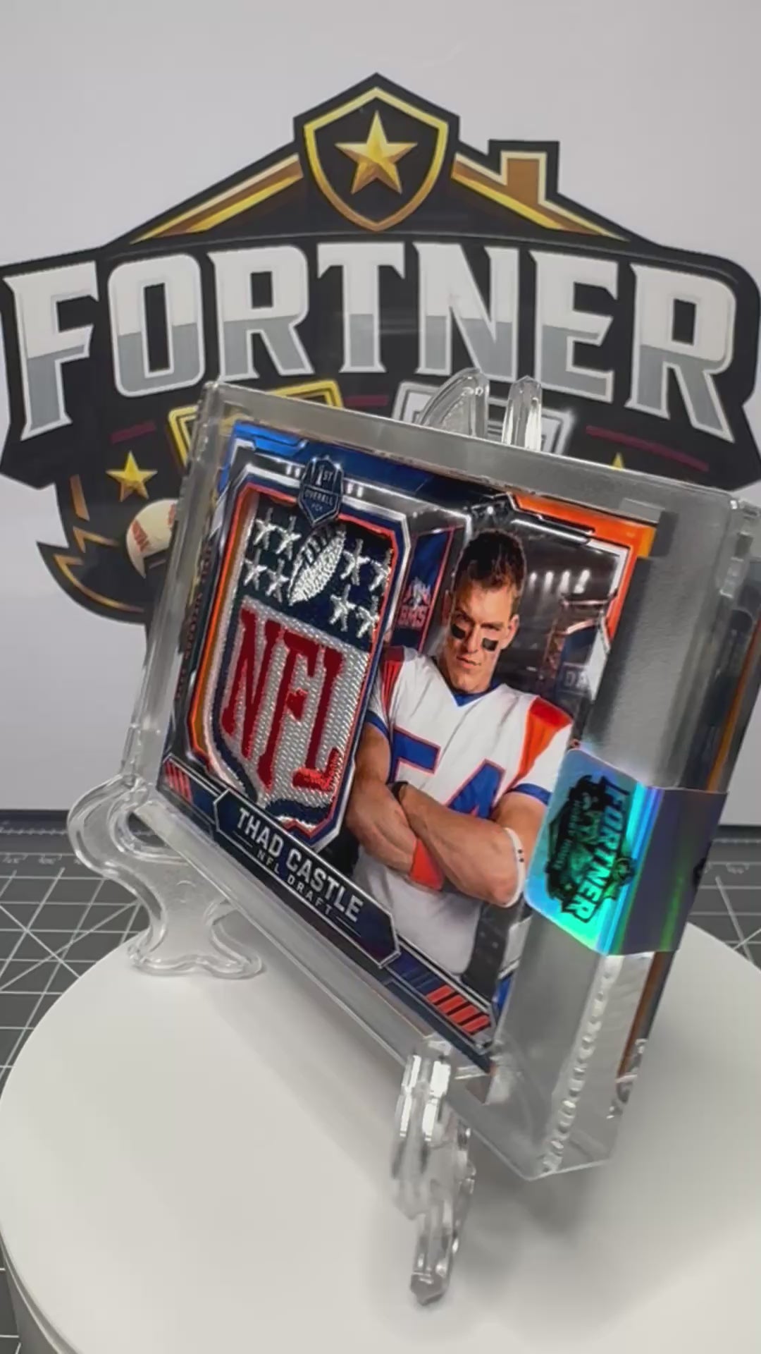 Thad Castle | Blue Mountain State | 1/1 Custom Card | NFL Draft Edition