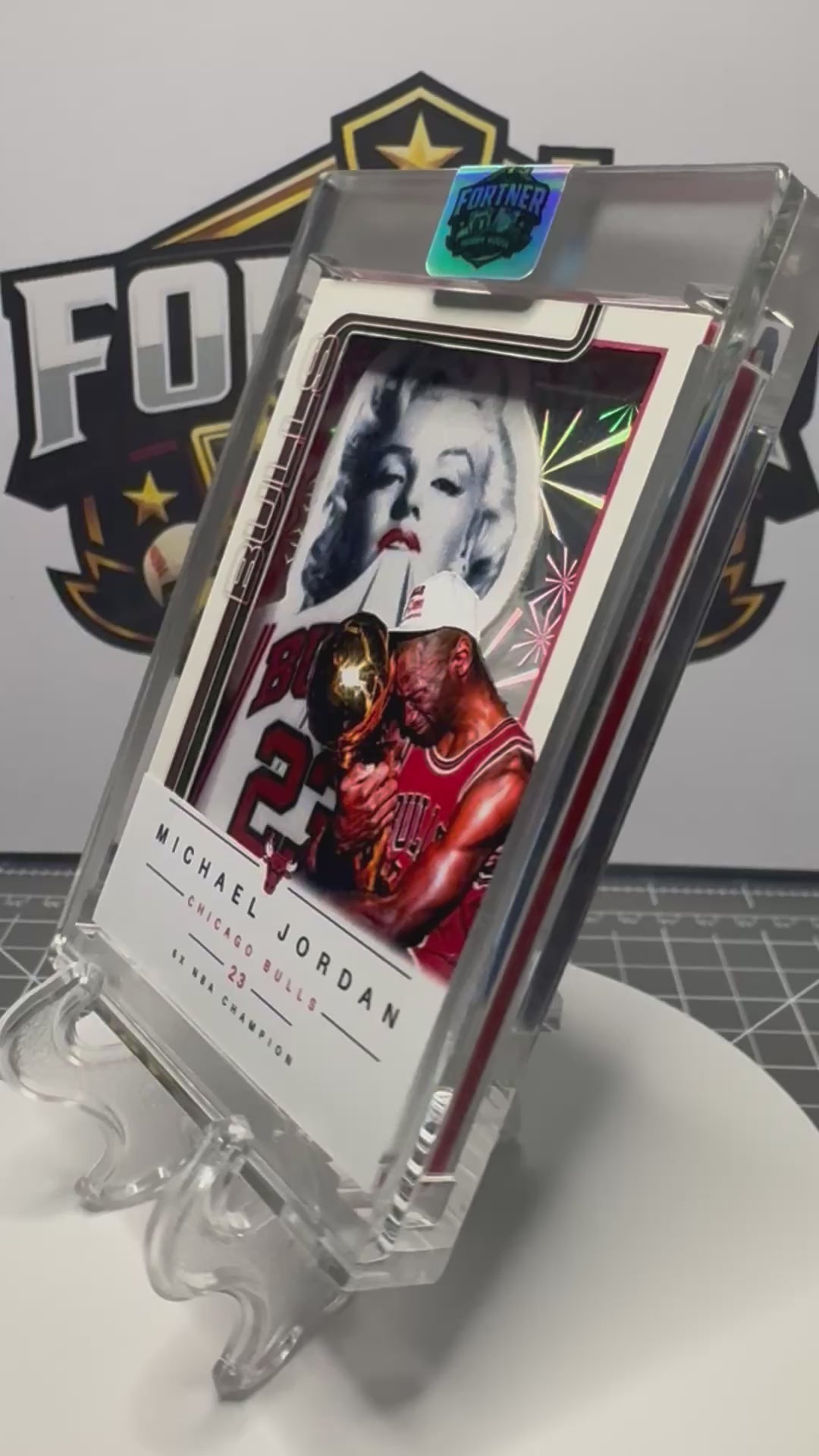 Michael Jordan | Chicago Bulls | 1/1 Custom Card | Champion Monroe Edition