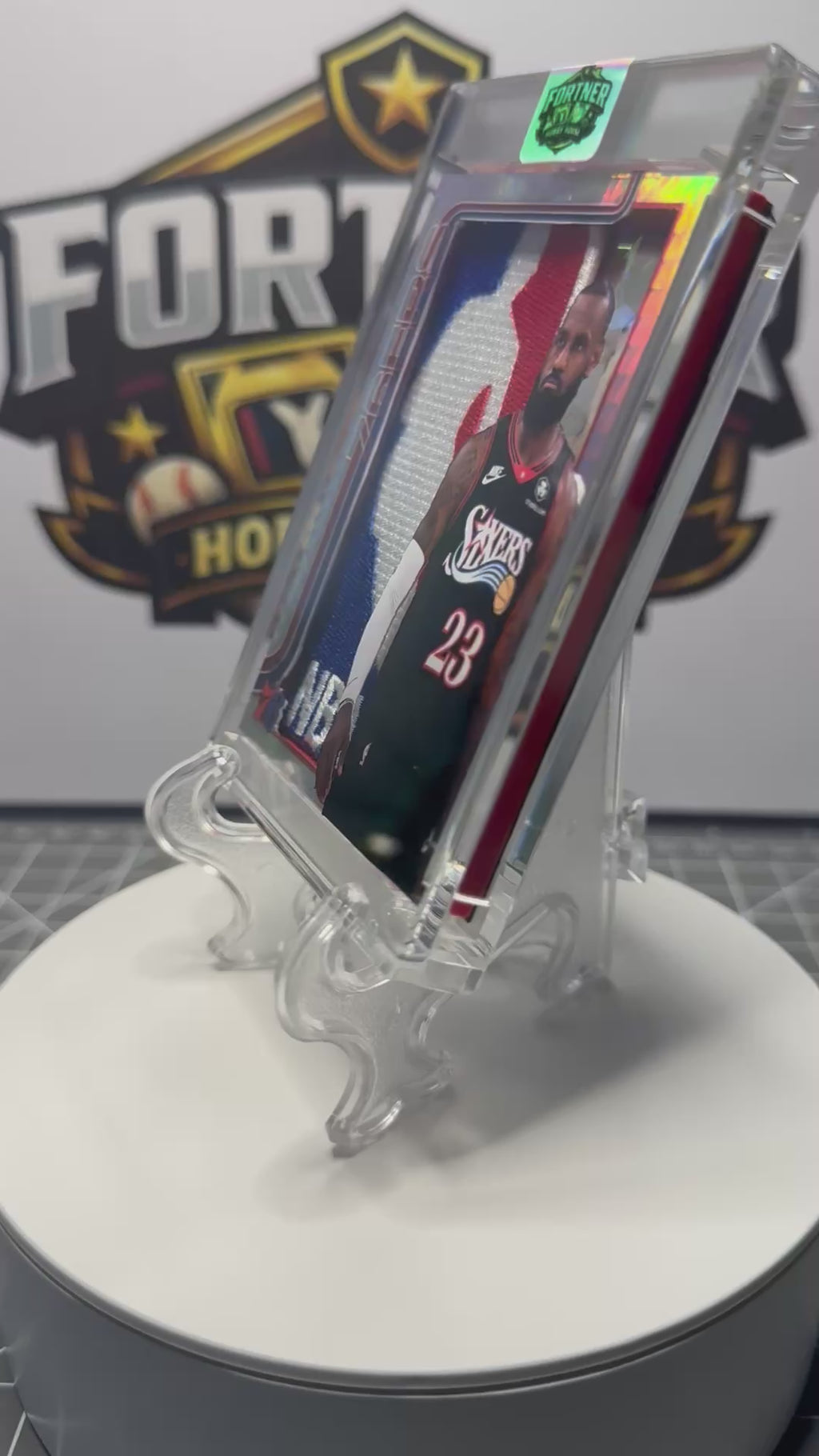 LeBron James | Philadelphia 76ers | 1/1 Custom Card | 76ers Era Edition