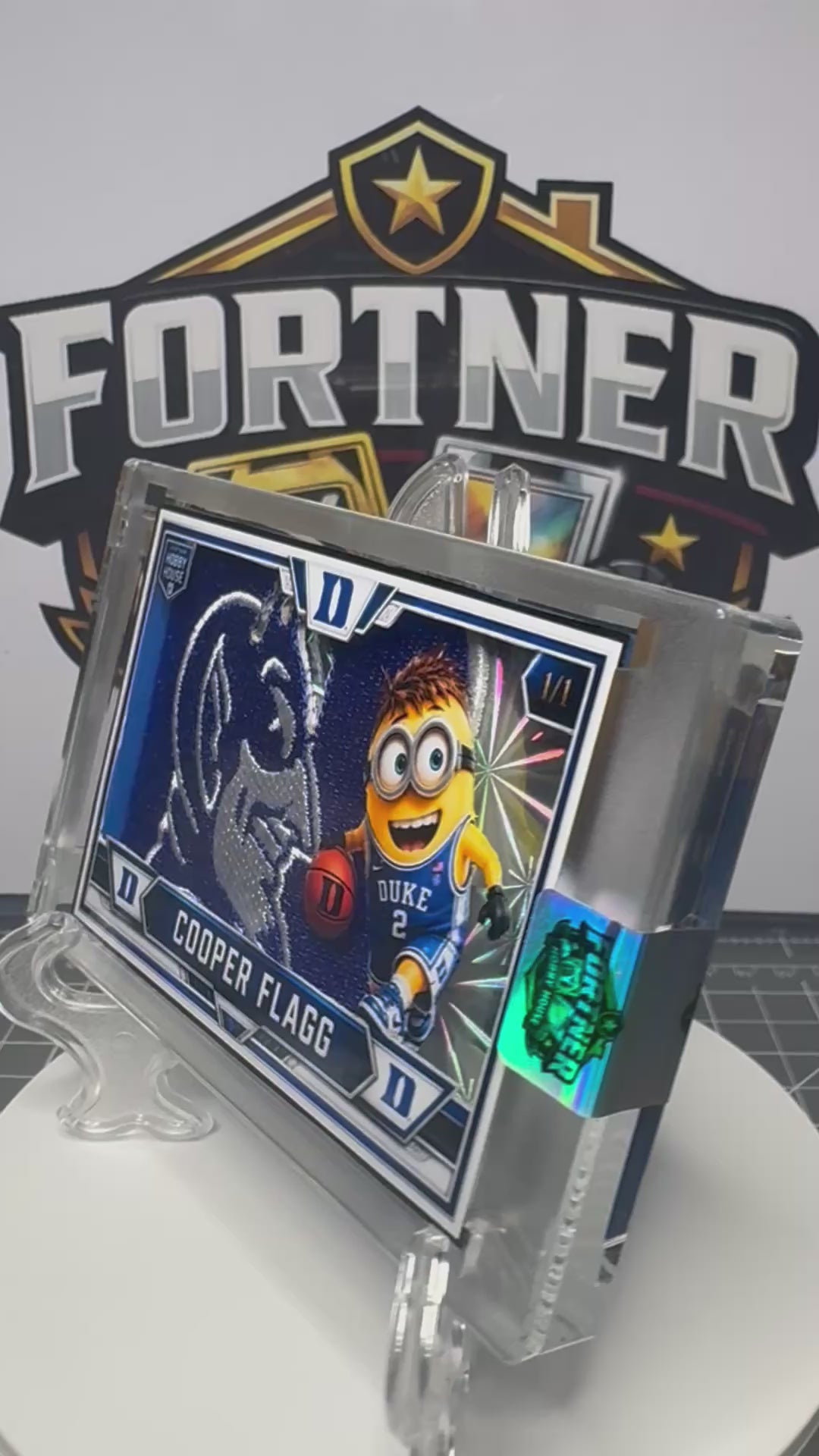 Cooper Flagg | Duke Blue Devils | 1/1 Custom Card | Minion Edition
