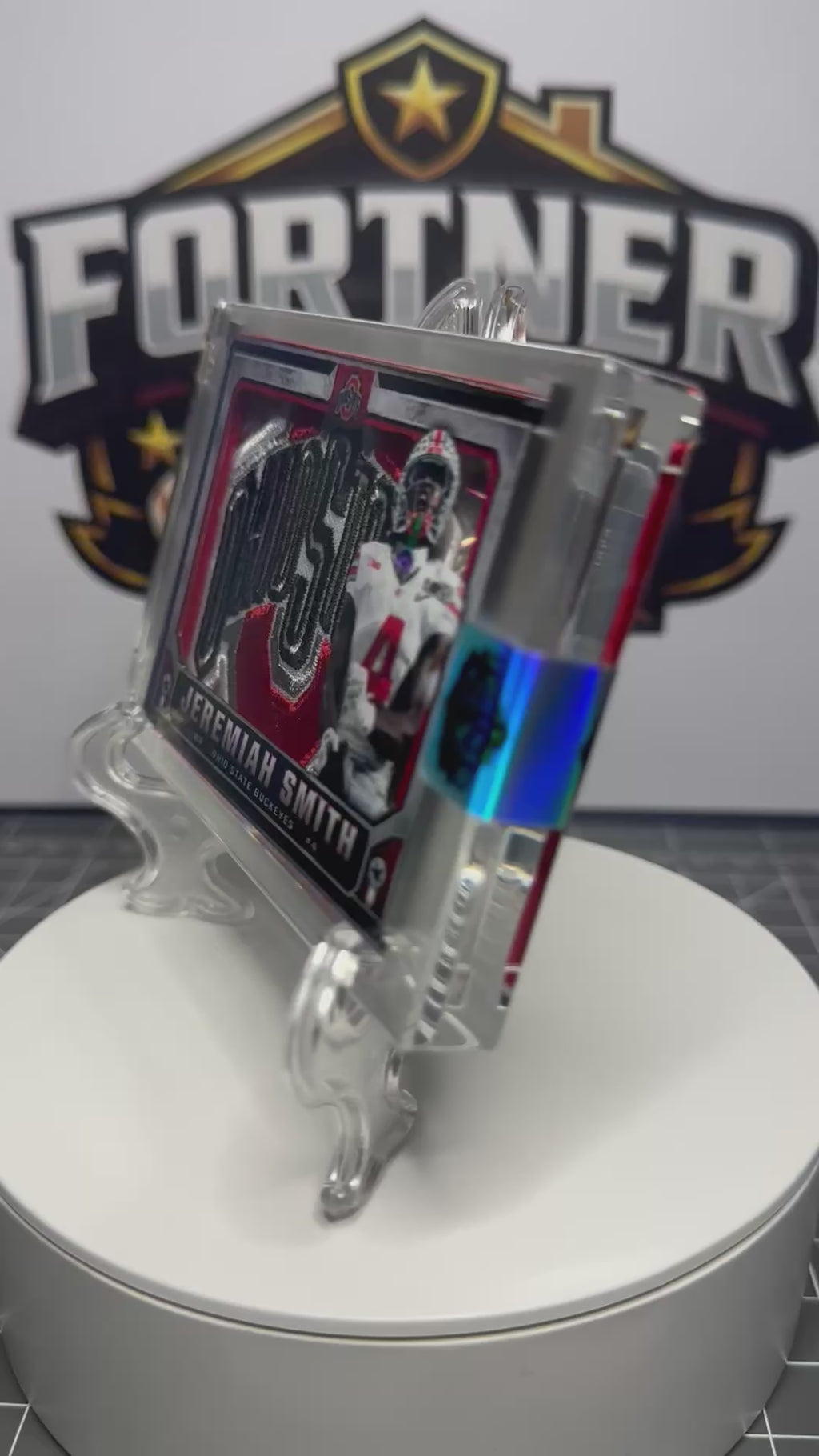 Jeremiah Smith | Ohio State | 1/1 Custom Card | Unstoppable Edition