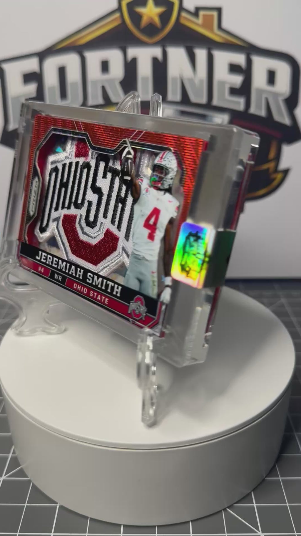 Jeremiah Smith | Ohio State | 1/1 Custom Card | Buckeye Phenom Edition
