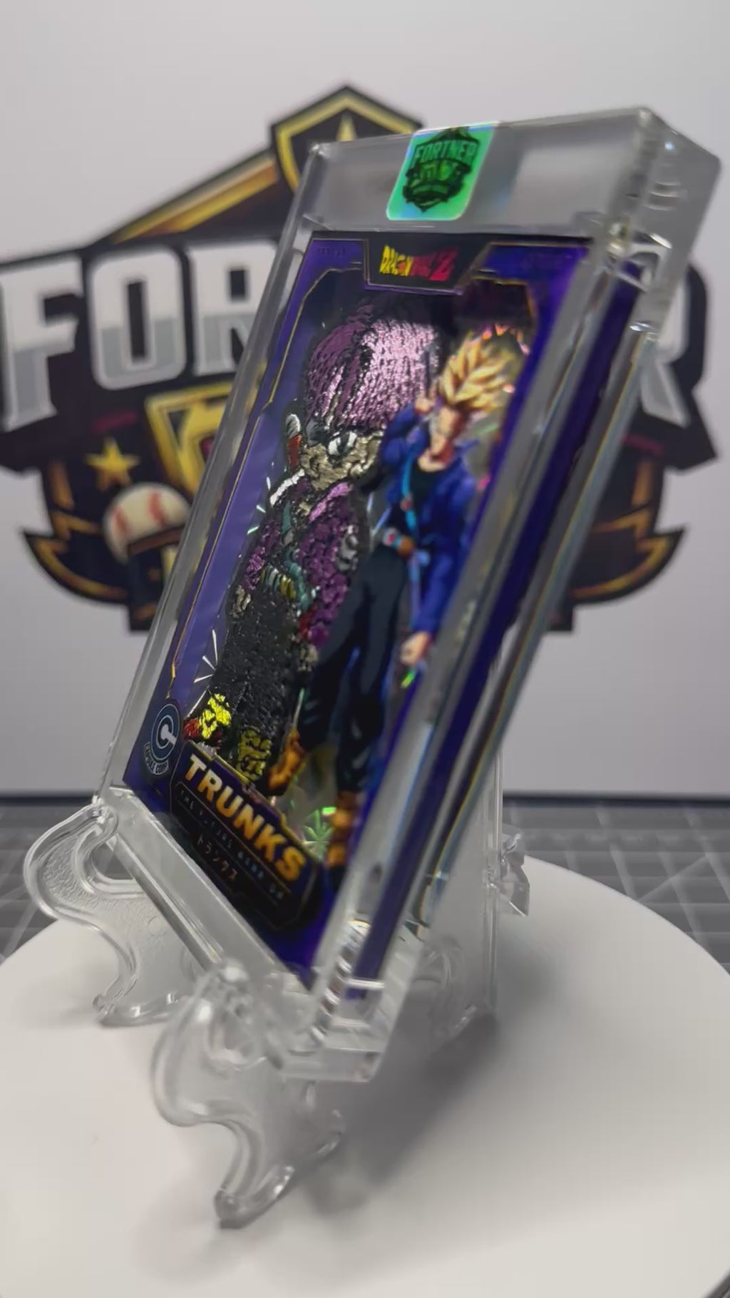 Trunks | Dragon Ball Z | 1/1 Custom Card | Hope from the Future Edition