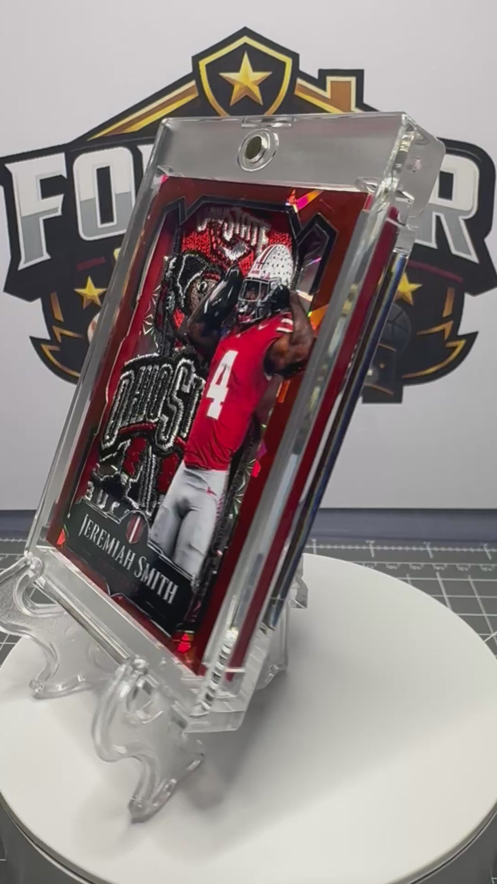 Jeremiah Smith | Ohio State | 1/1 Custom Card | Rose Edition