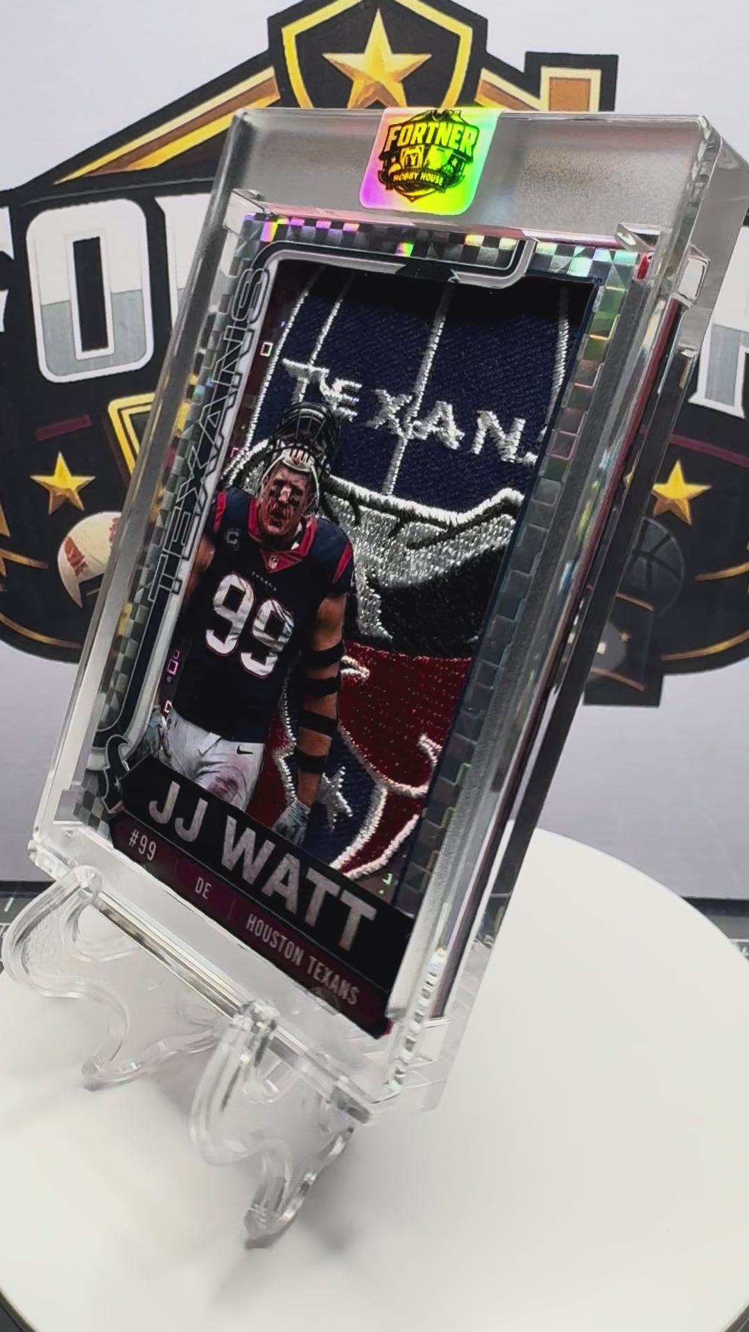 J.J. Watt | Houston Texans | 1/1 Custom Card | Game Wrecker Edition