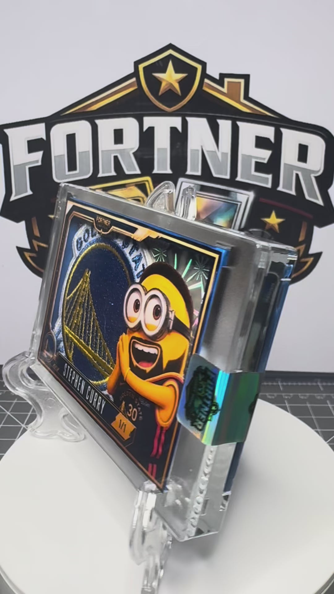 Stephen Curry | Golden State Warriors | 1/1 Custom Card | Minion Edition