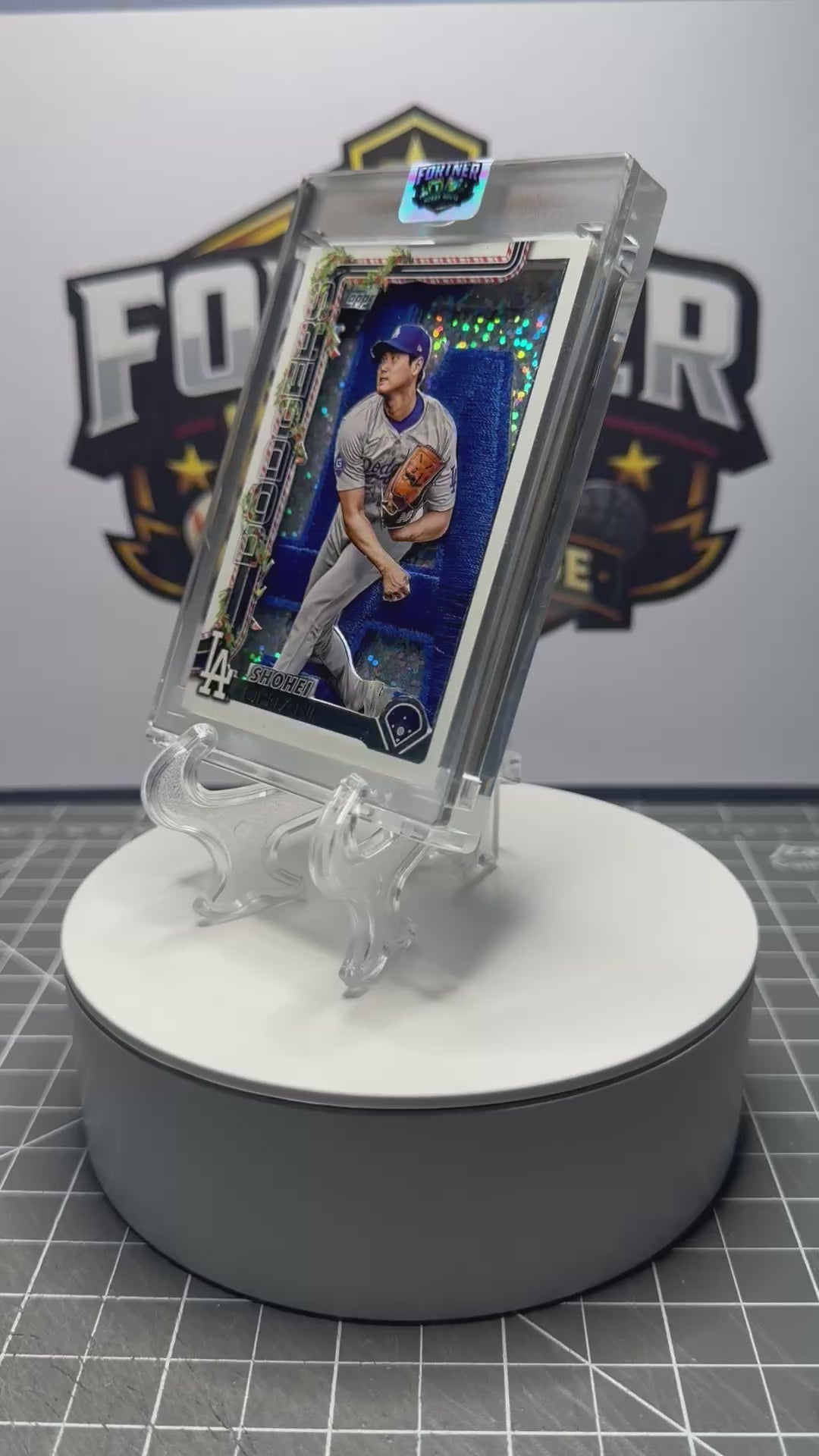 Shohei Ohtani | Dodgers | 1/1 Custom Card | Holiday Edition