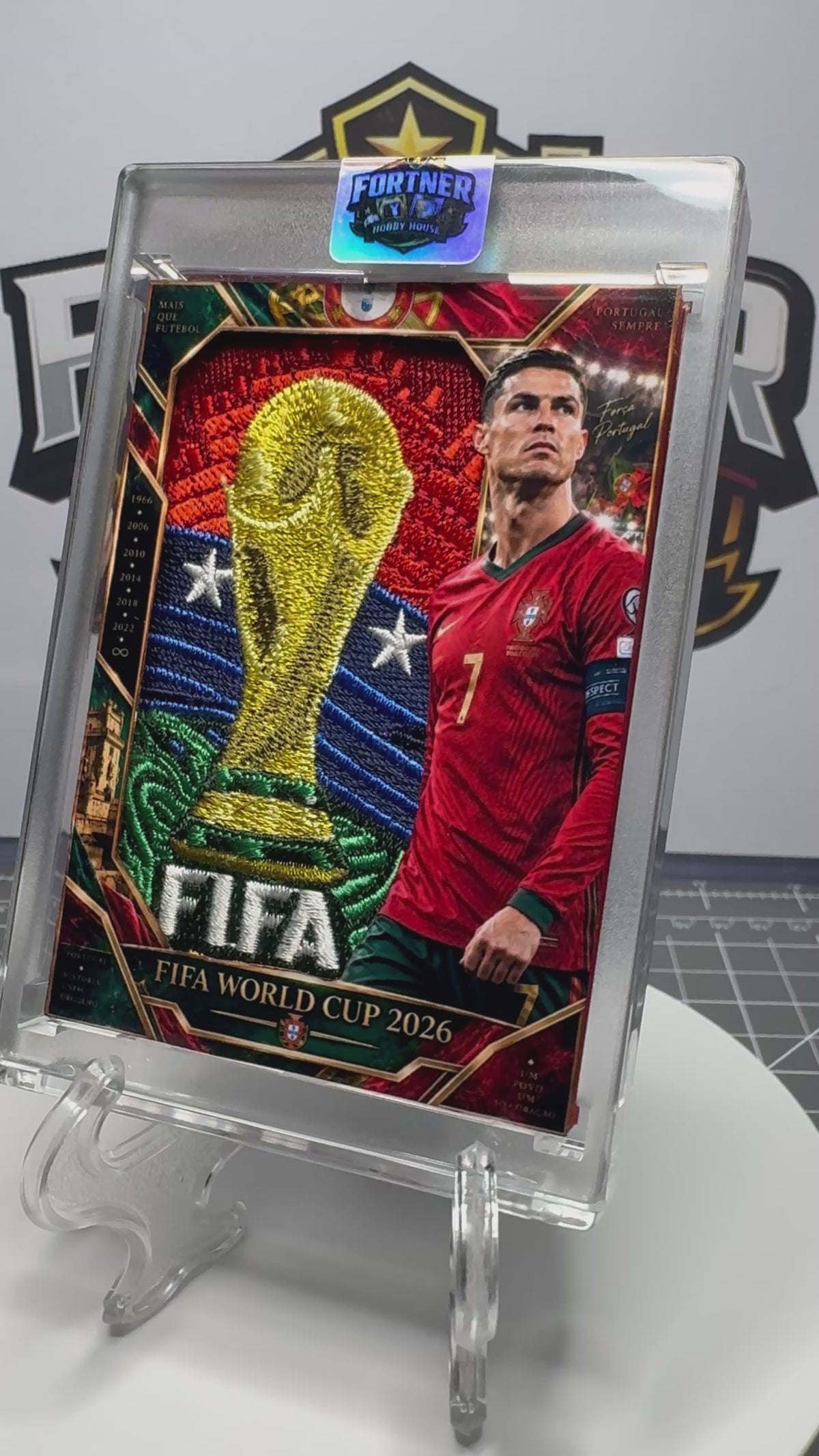 Cristiano Ronaldo | Portugal | 1/1 Custom Card | FIFA World Cup 2026 Edition