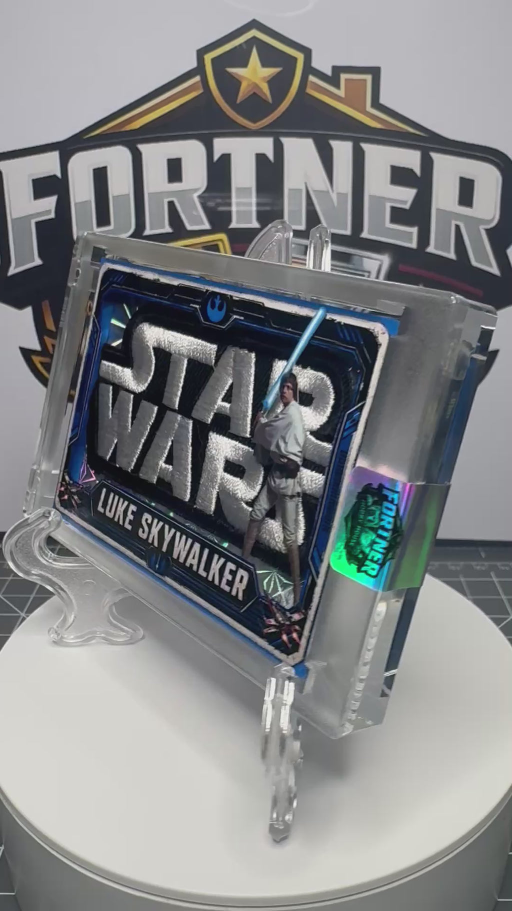 Luke Skywalker | Star Wars | 1/1 Custom Card | Jedi Edition