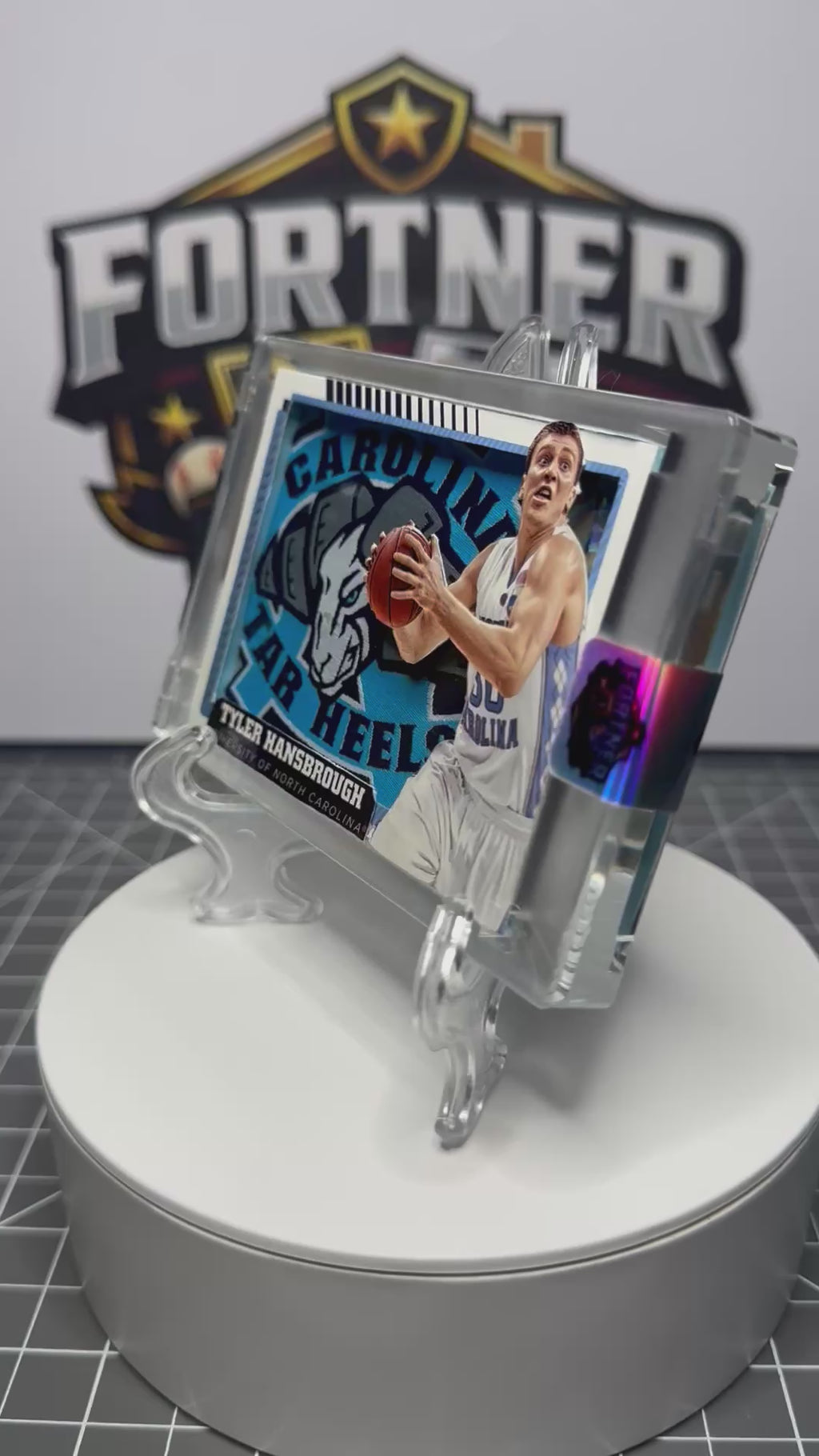 Tyler Hansbrough | North Carolina Tar Heels | 1/1 Custom Card |Carolina Great Edition