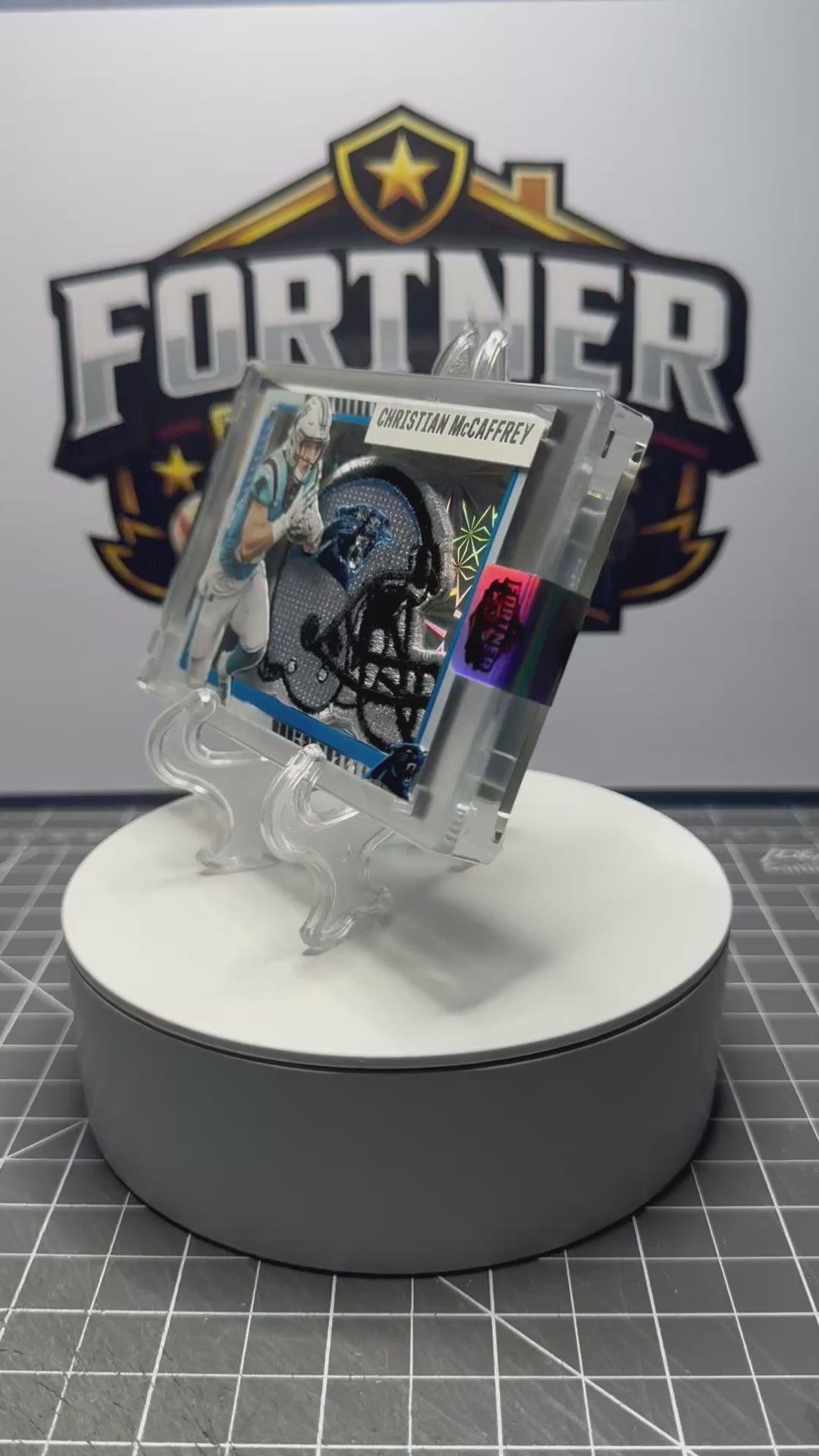 Christian McCaffrey | Panthers| 1/1 Custom Card | Run CMC Edition