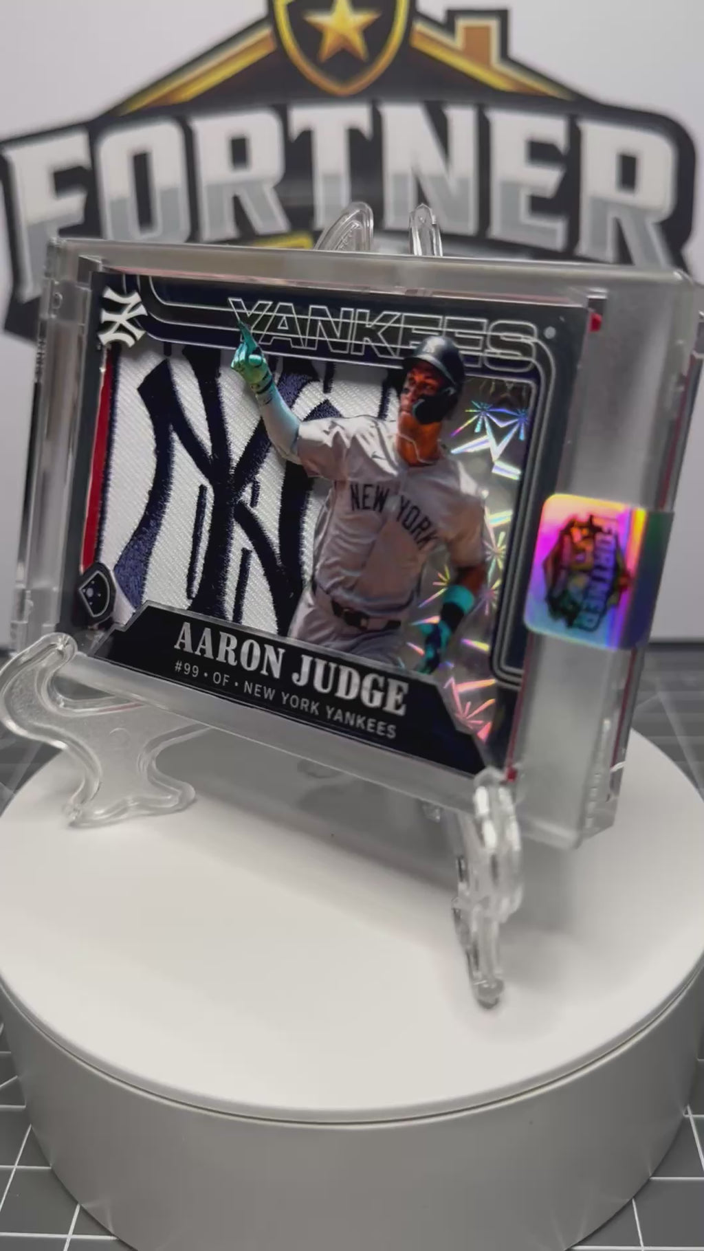 Aaron Judge | New York Yankees | 1/1 Custom Card | Captain’s Salute Edition