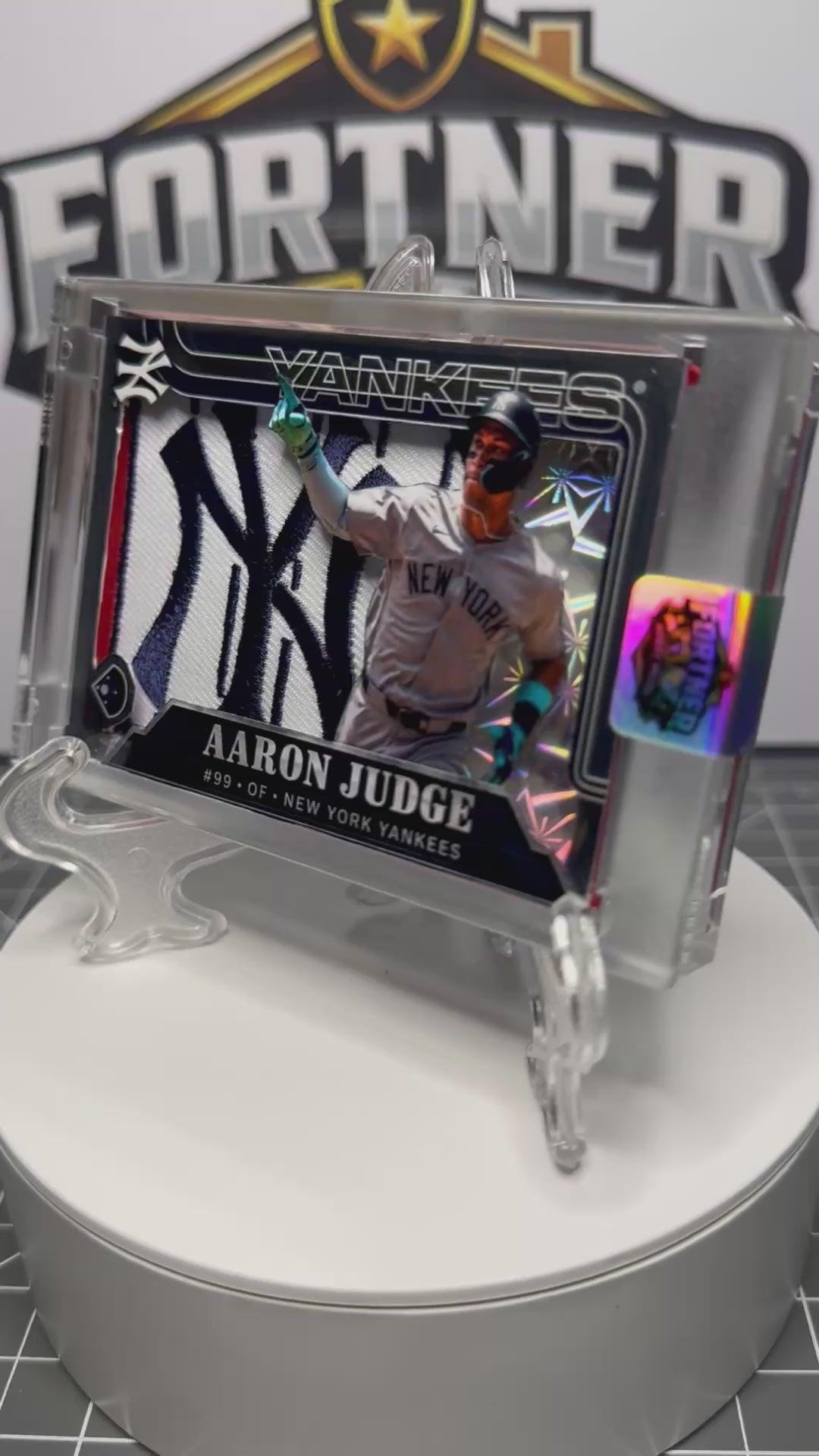 Aaron Judge | New York Yankees | 1/1 Custom Card | Captain’s Salute Edition