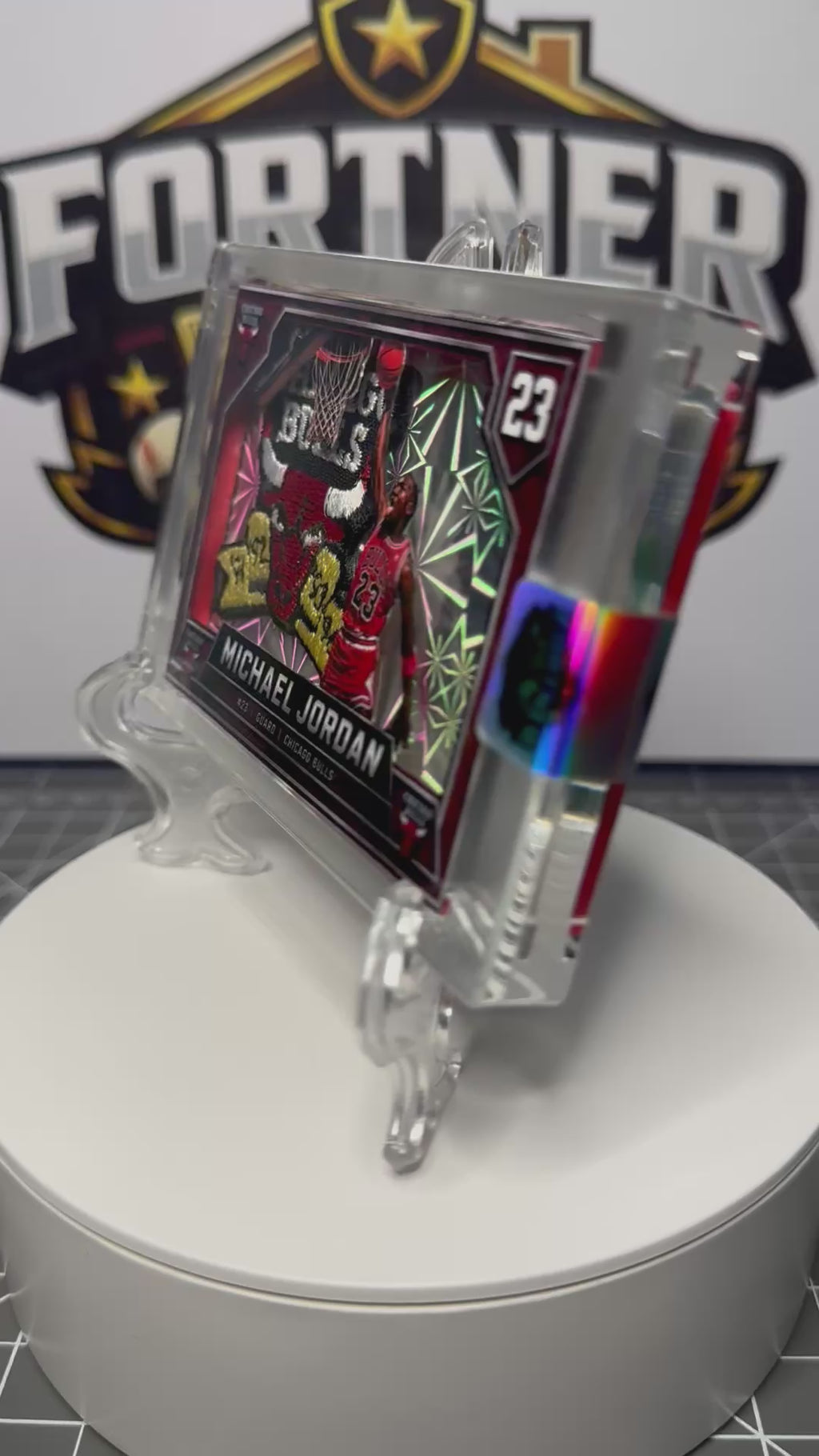 Michael Jordan | Chicago Bulls | 1/1 Custom Card | Air Jordan Edition